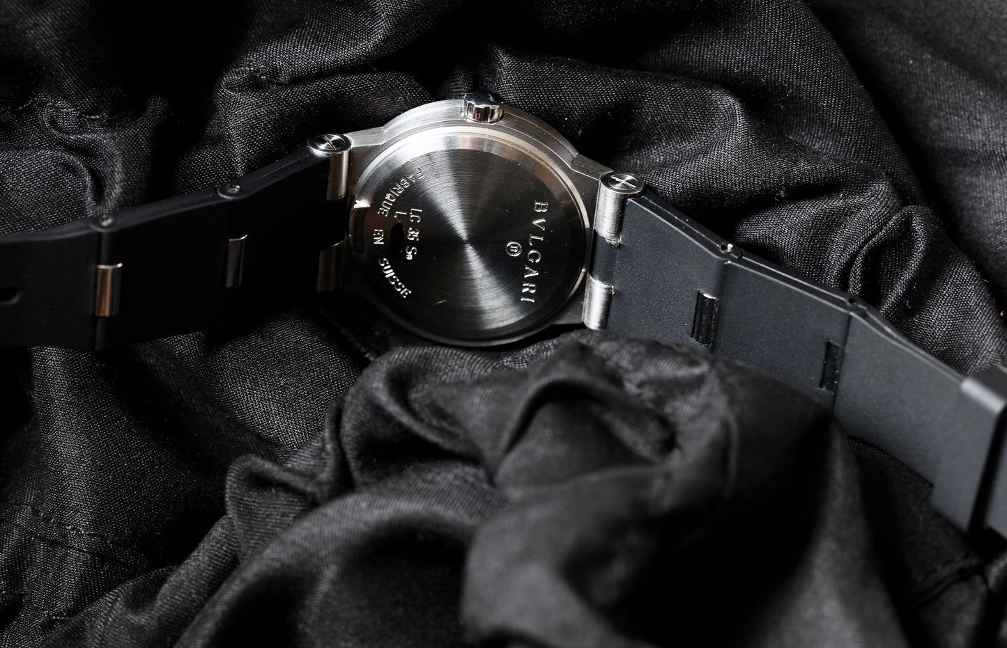 Bvlgari Diagono Ref. LC35S – Acero Inoxidable | Esfera Negra