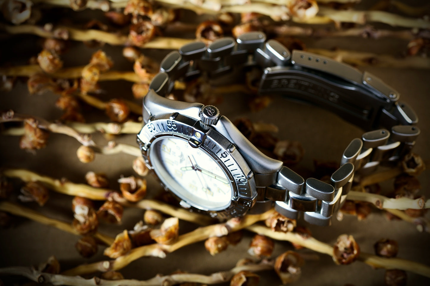 Breitling Colt A57035 Quartz Vintage – Esfera Blanca – 38mm – Finales de los 90