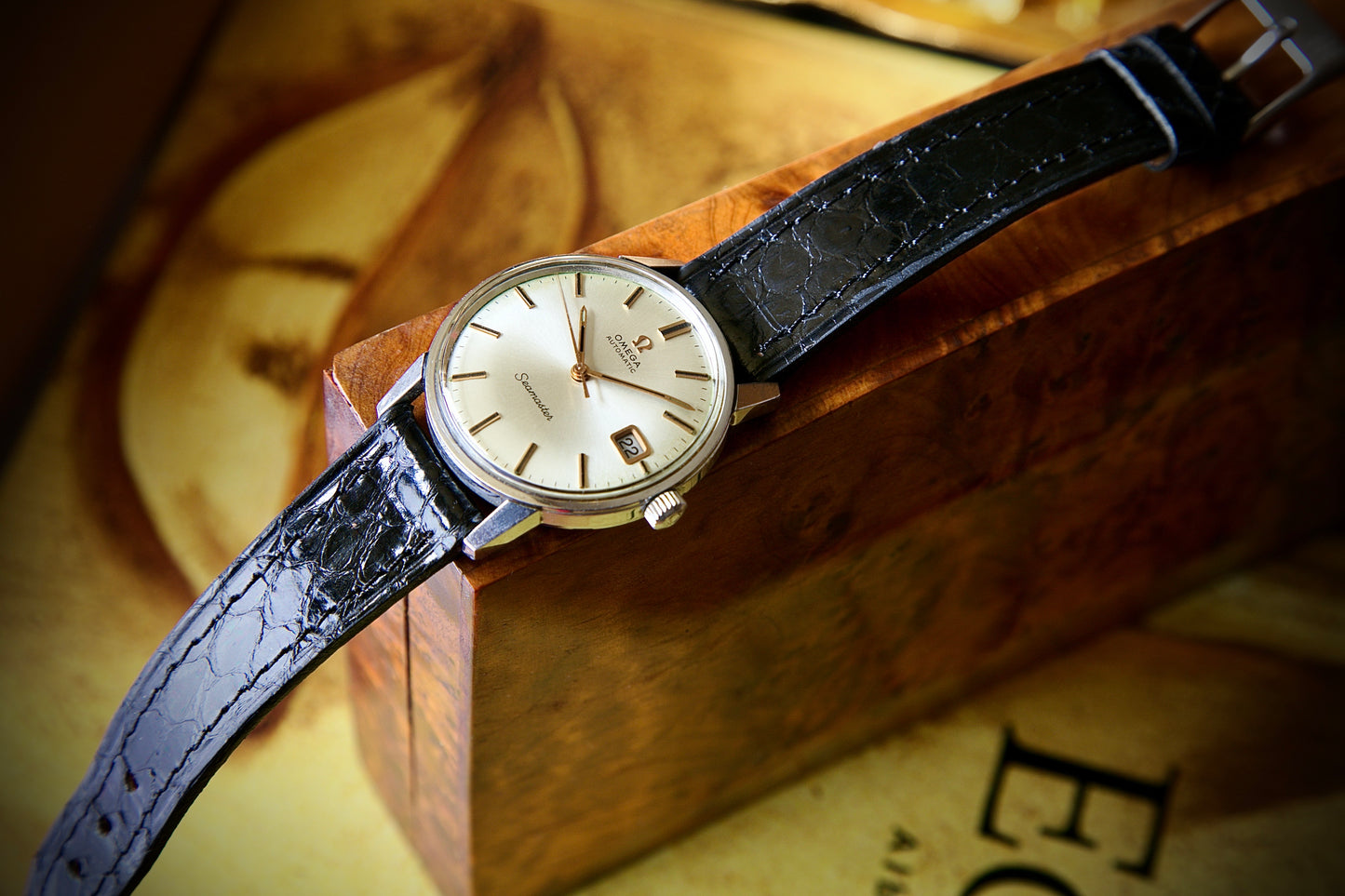 Omega Seamaster Automático Ref. 166.037 – Esfera Blanca (1968)