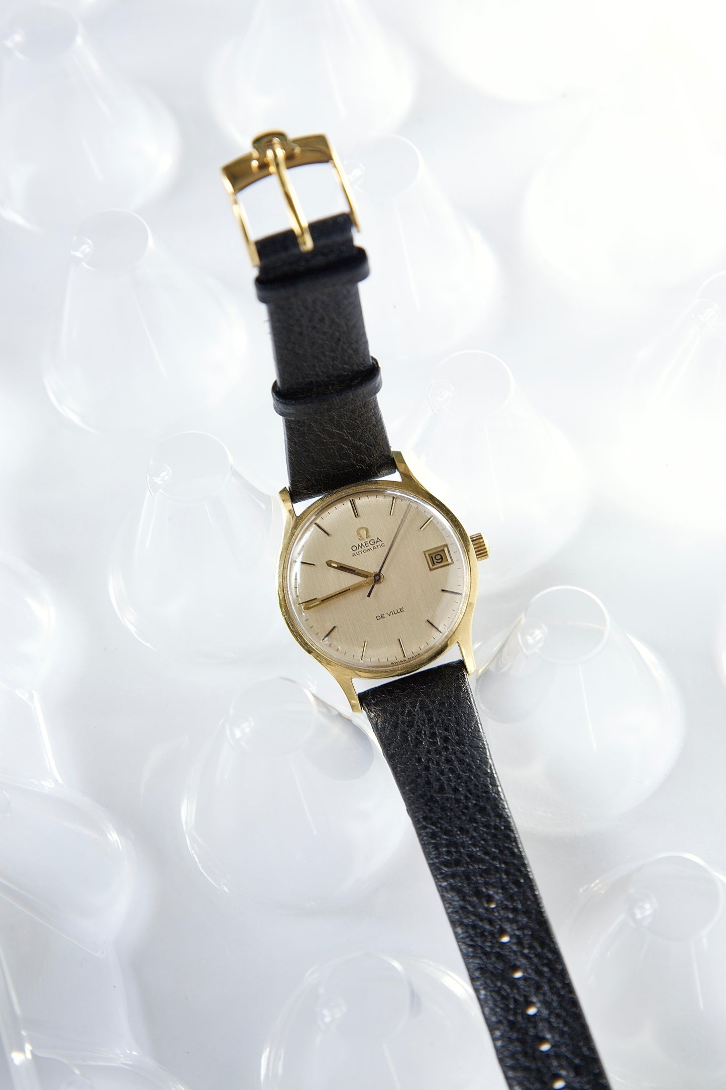 Omega De Ville Automático Ref. 162.046 – Esfera Champagne – Años 70