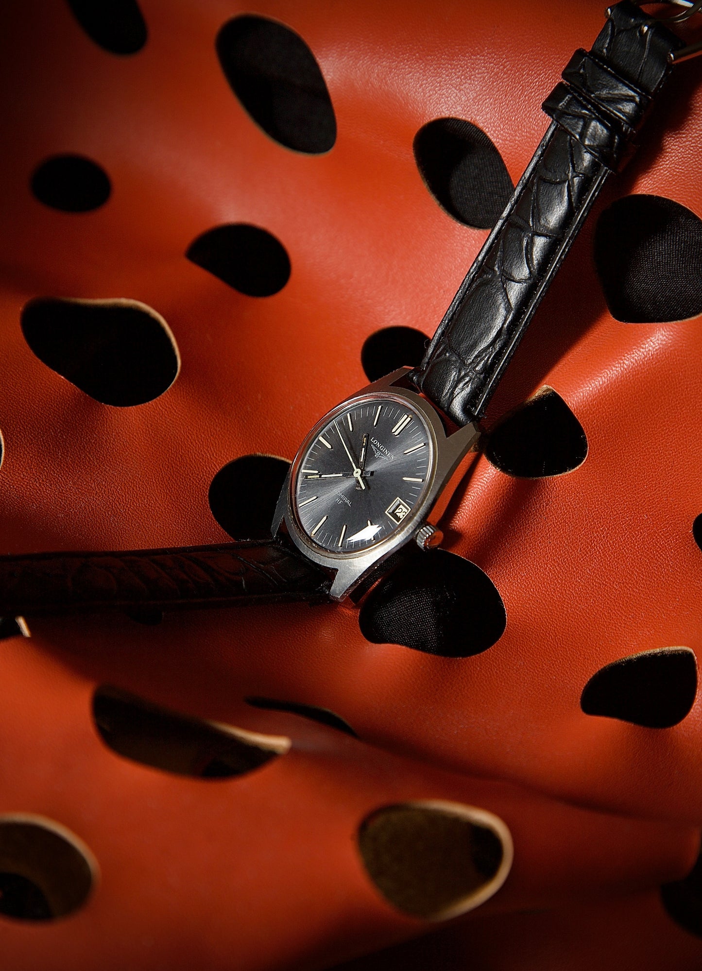 Longines Admiral HF – Gray- Dial - Manual Wind Watch from the 1970s