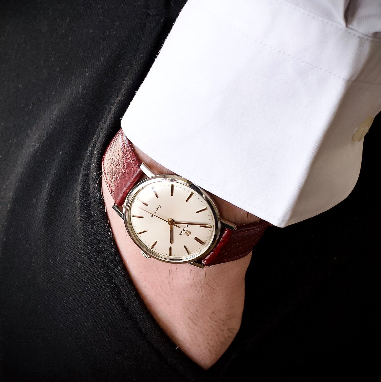 Omega Genève Vintage de 1969 Cuerda Manual – Calibre 601