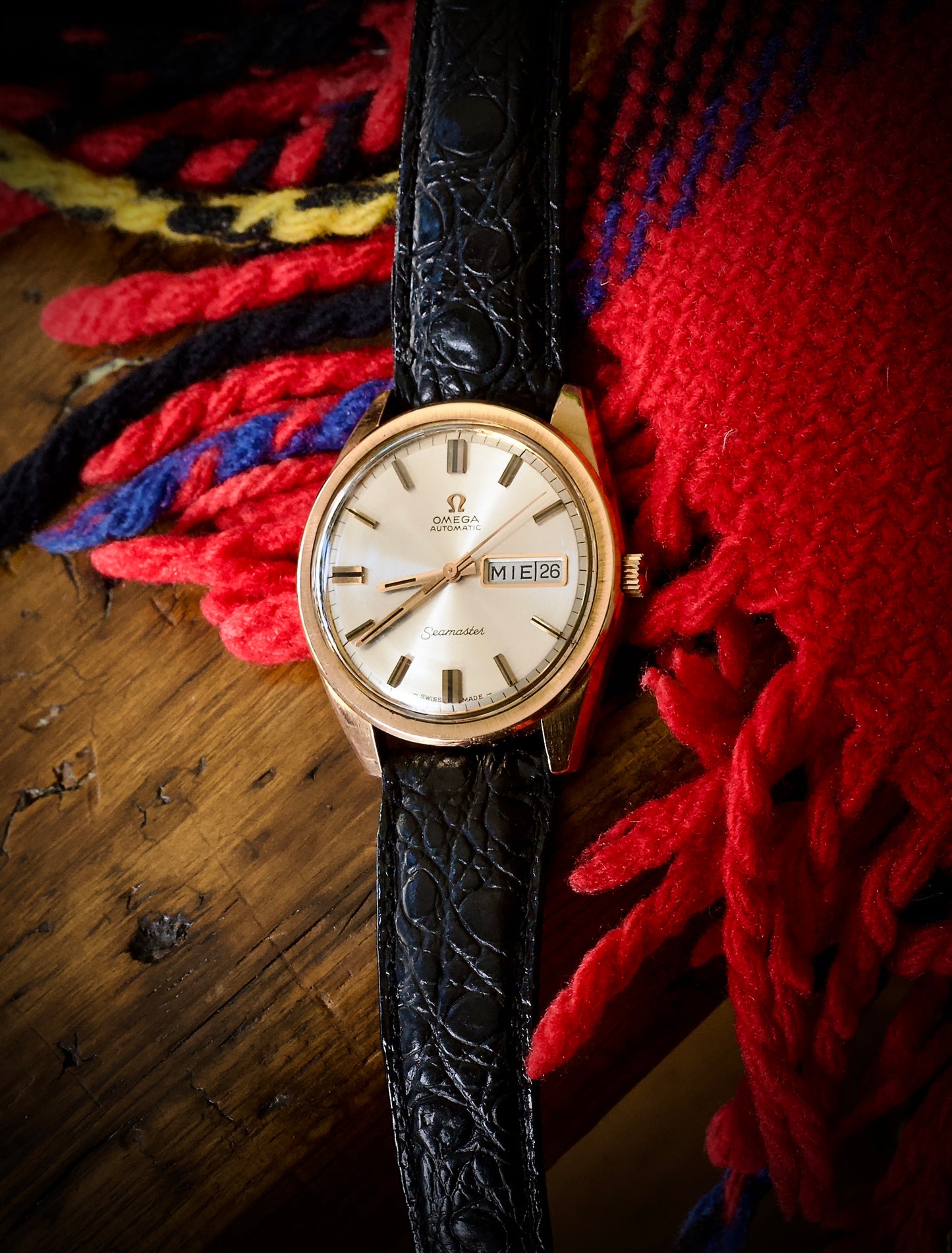 Omega Seamaster Automático 1968 | Calibre 752 | Esfera Blanca con Día y Fecha
