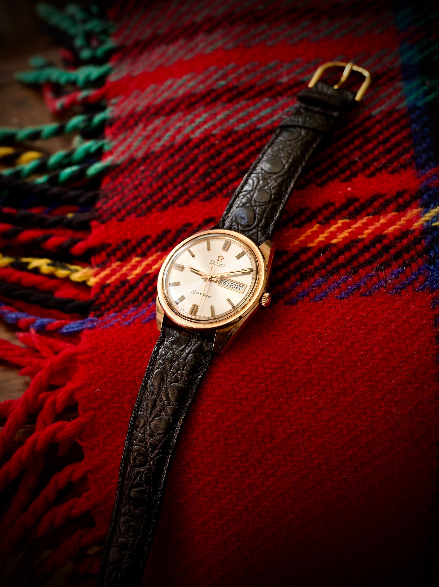 Omega Seamaster Automático 1968 | Calibre 752 | Esfera Blanca con Día y Fecha