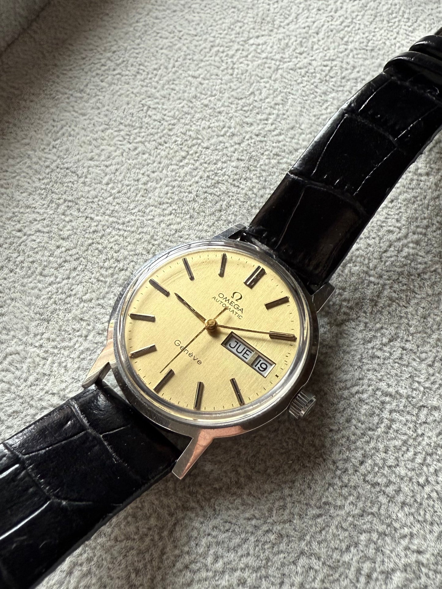 Omega Genève Vintage Automático 1975