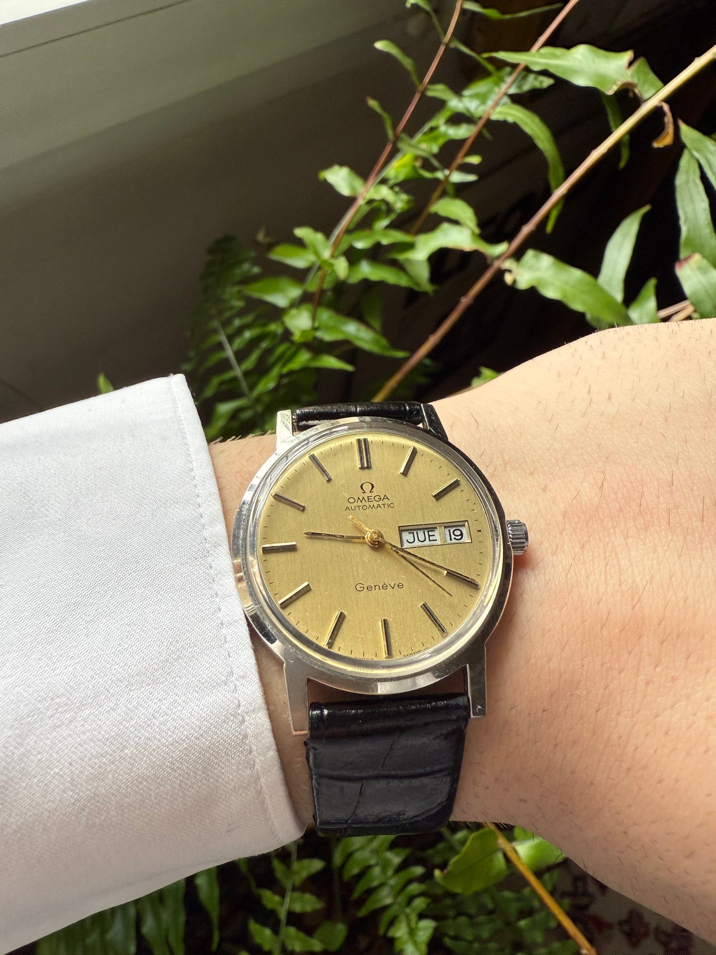 Omega Genève Vintage Automático 1975