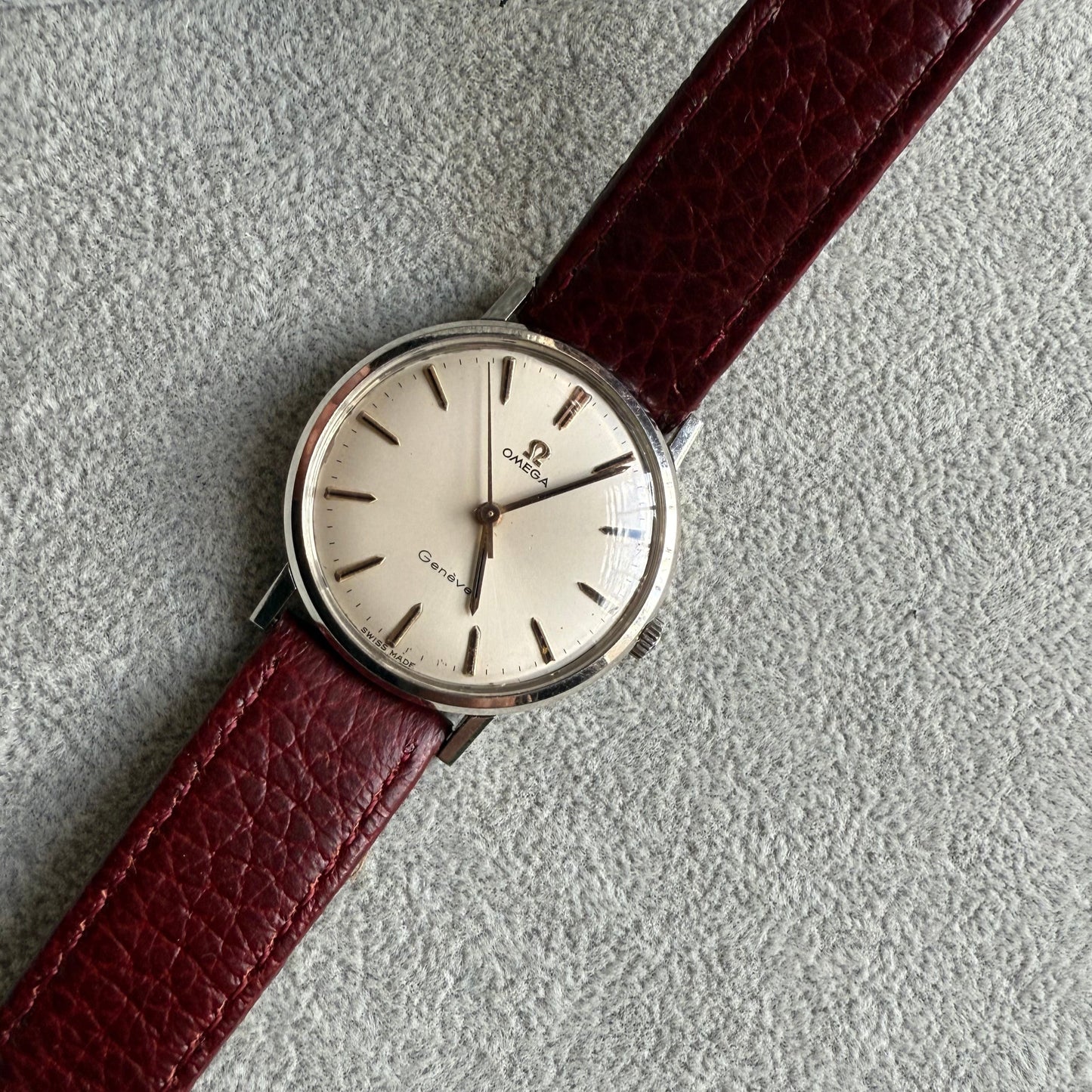 Omega Genève Vintage de 1969 Cuerda Manual – Calibre 601