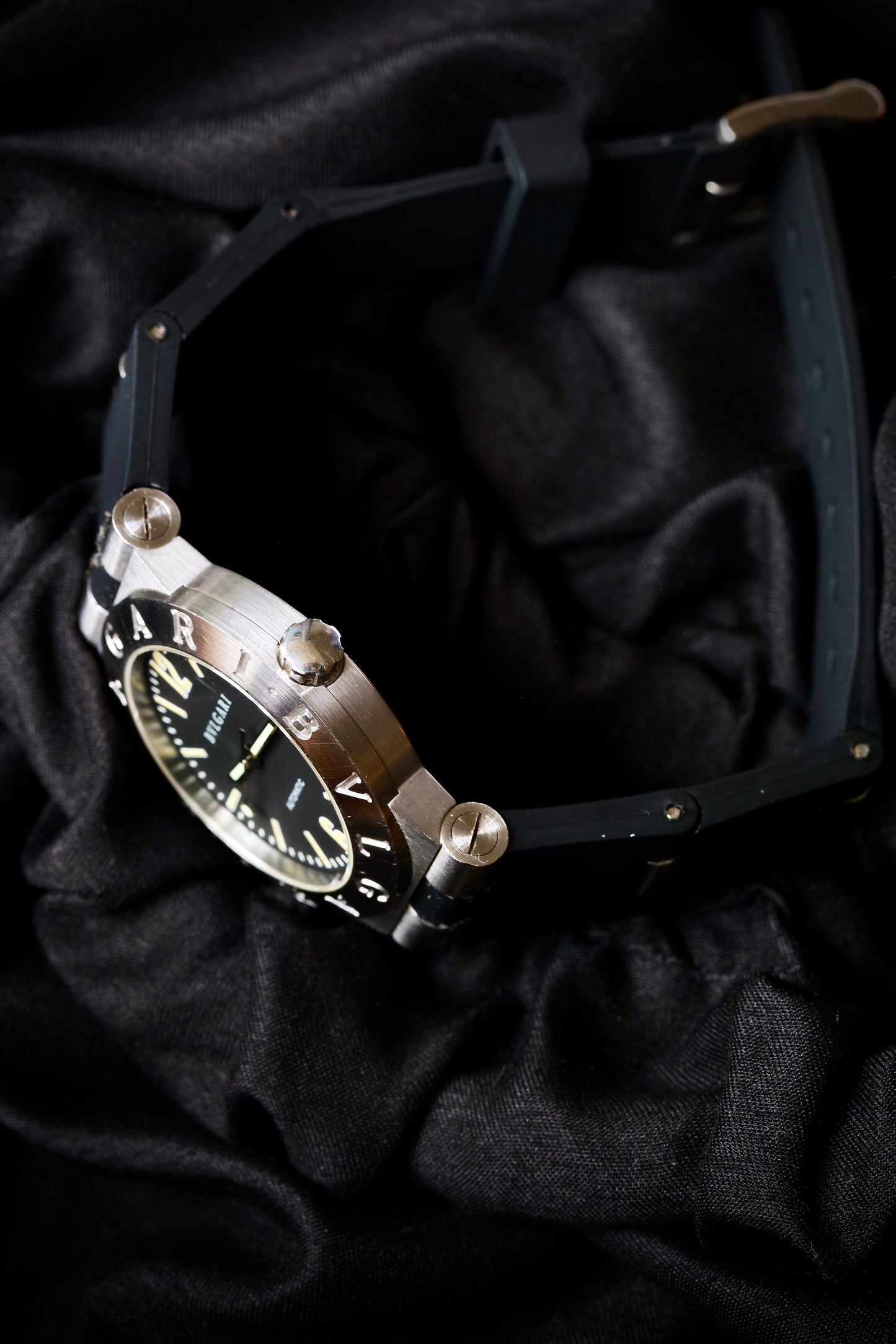 Bvlgari Diagono Ref. LC35S – Acero Inoxidable | Esfera Negra