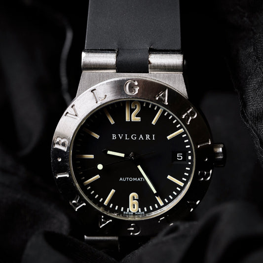Bvlgari Diagono Ref. LC35S – Acero Inoxidable | Esfera Negra