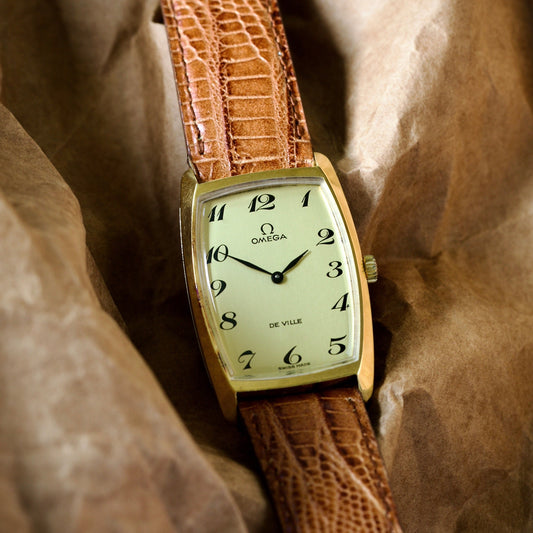 Omega De Ville – Tonneau Tank Ref. 111.085 (1969)
