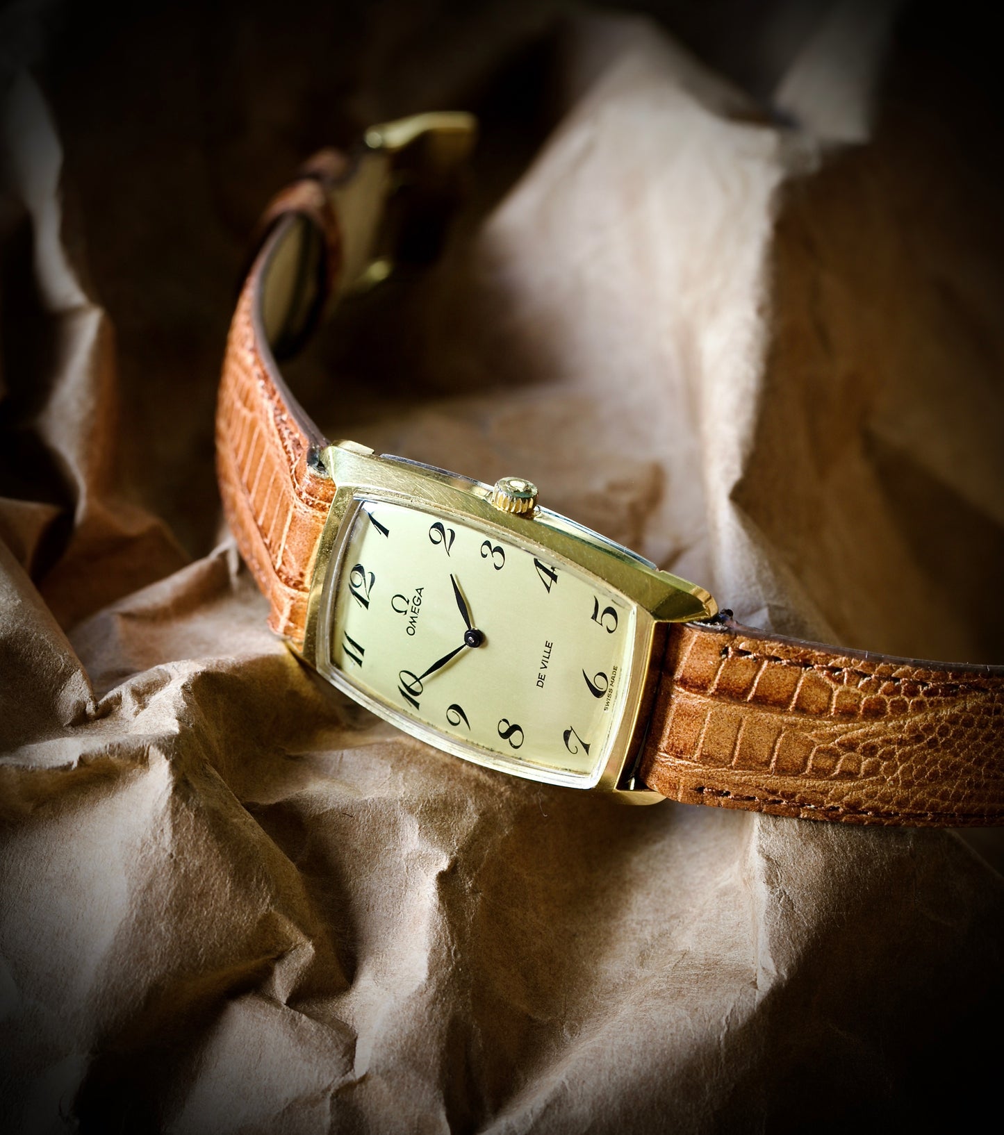 Omega De Ville – Tonneau Tank Ref. 111.085 (1969)