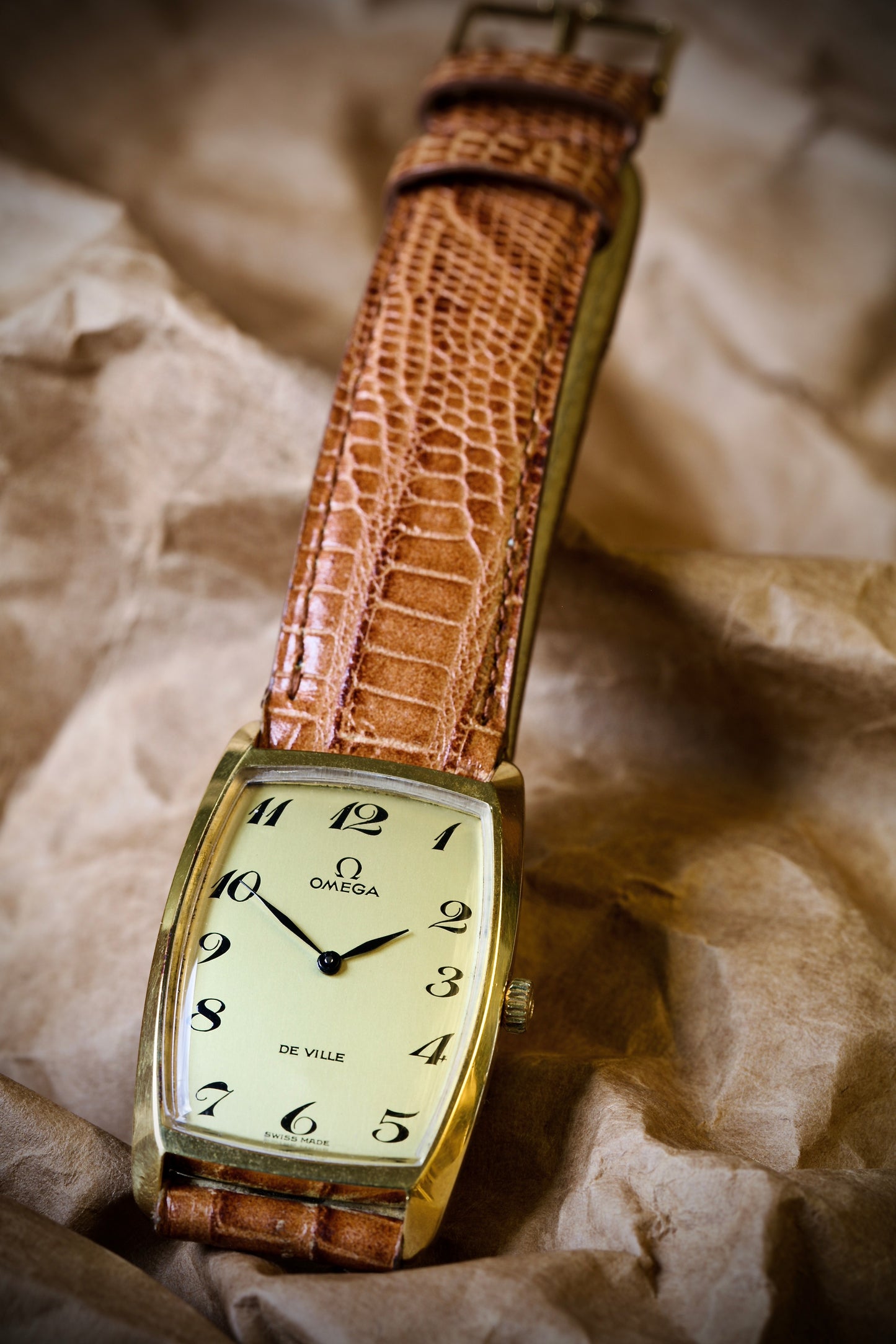 Omega De Ville – Tonneau Tank Ref. 111.085 (1969)