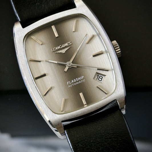 Longines Flagship Automatic Vintage 1970s NOS - Unique Dial