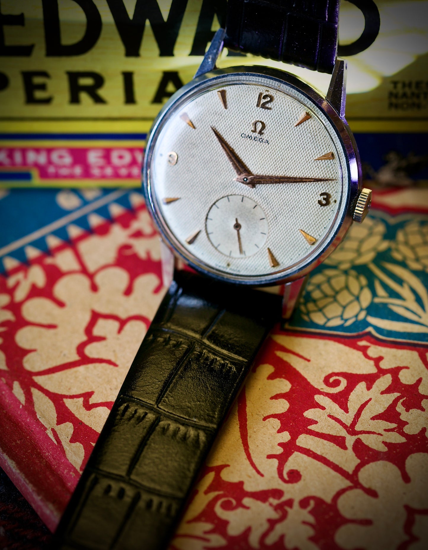 Omega Manual Winding Honeycomb Dial – 1954