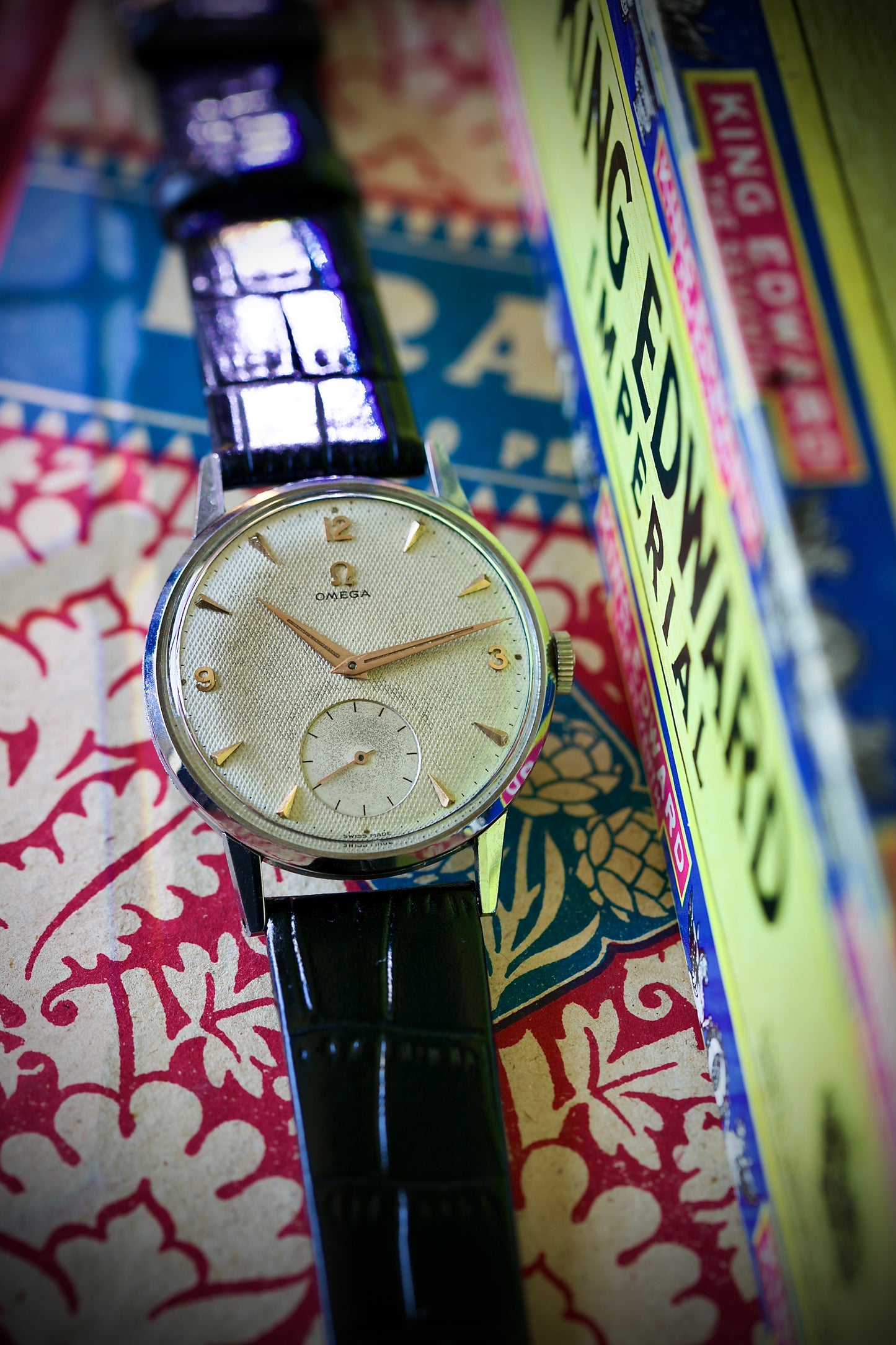 Omega Manual Winding Honeycomb Dial – 1954