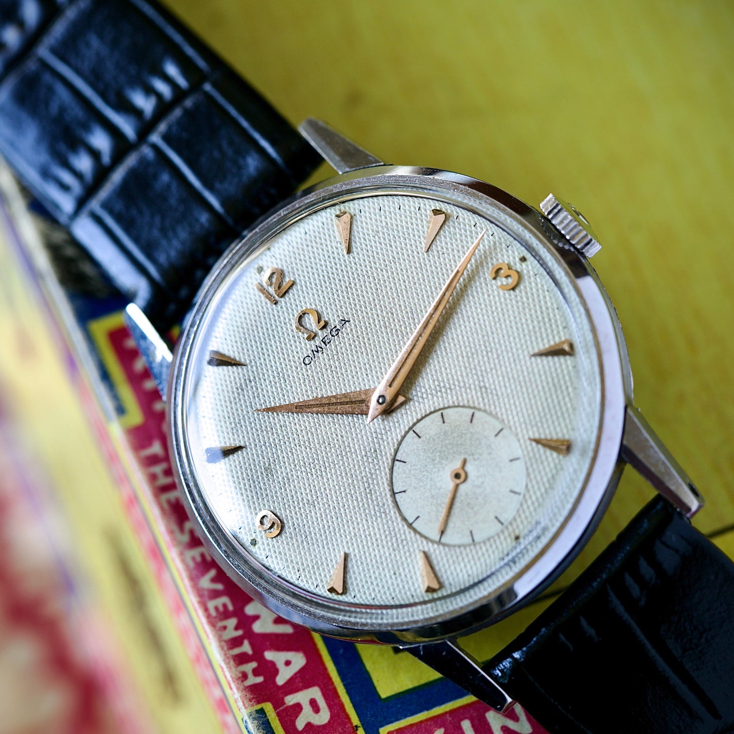 Omega Manual Winding Honeycomb Dial – 1954