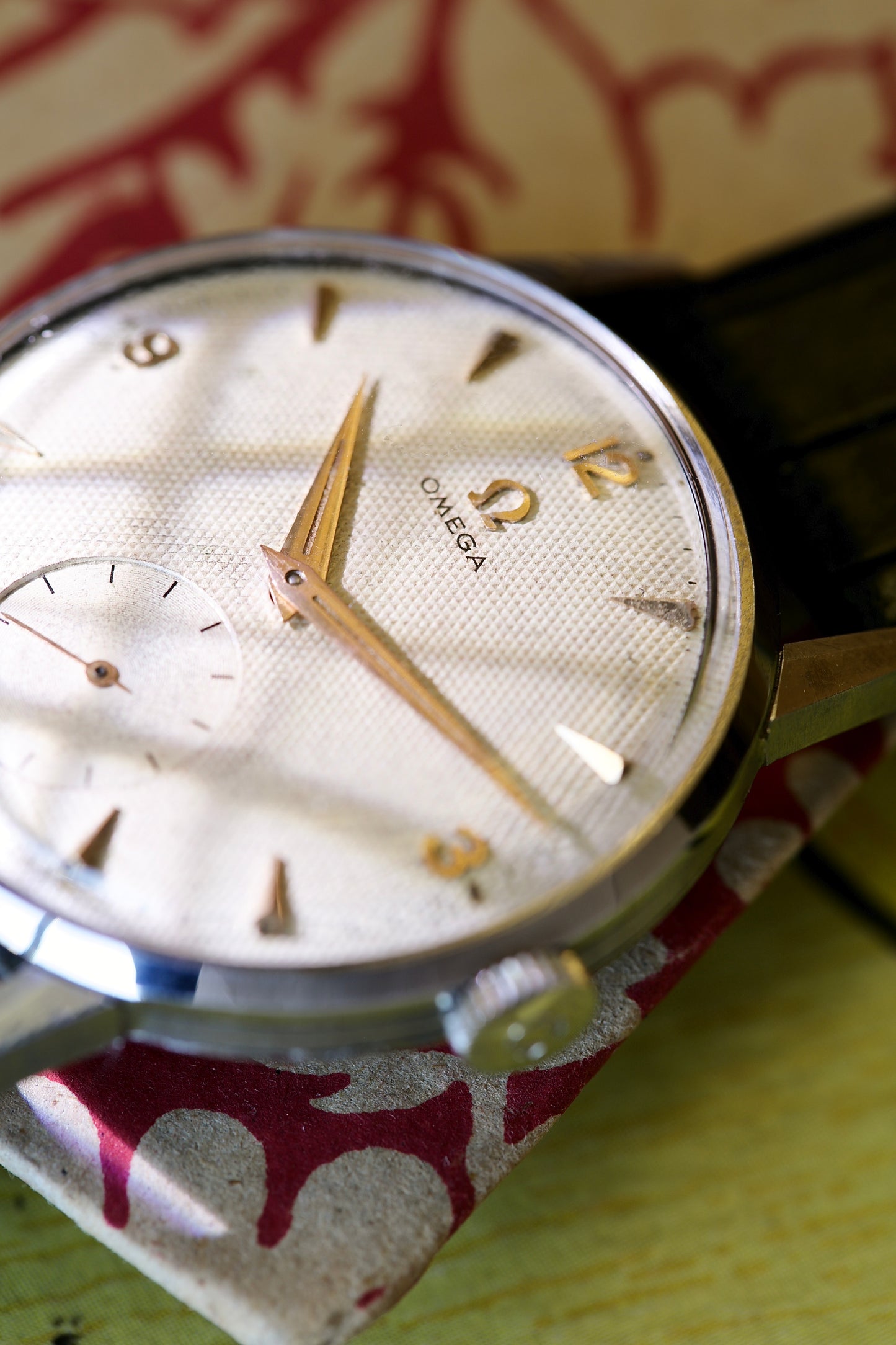 Omega Manual Winding Honeycomb Dial – 1954
