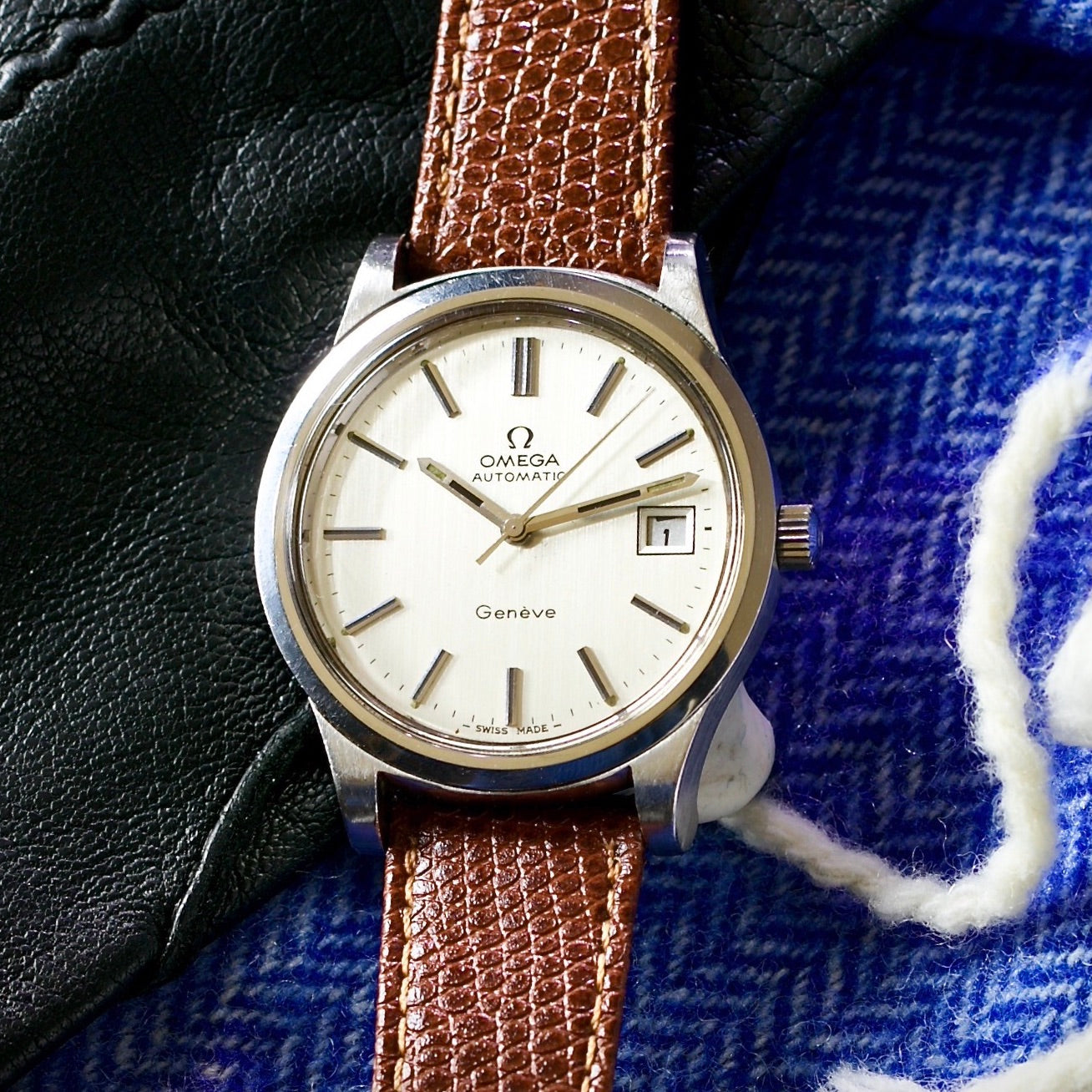 Omega Genève Automático 1973 - 36 mm - Acero Inoxidable