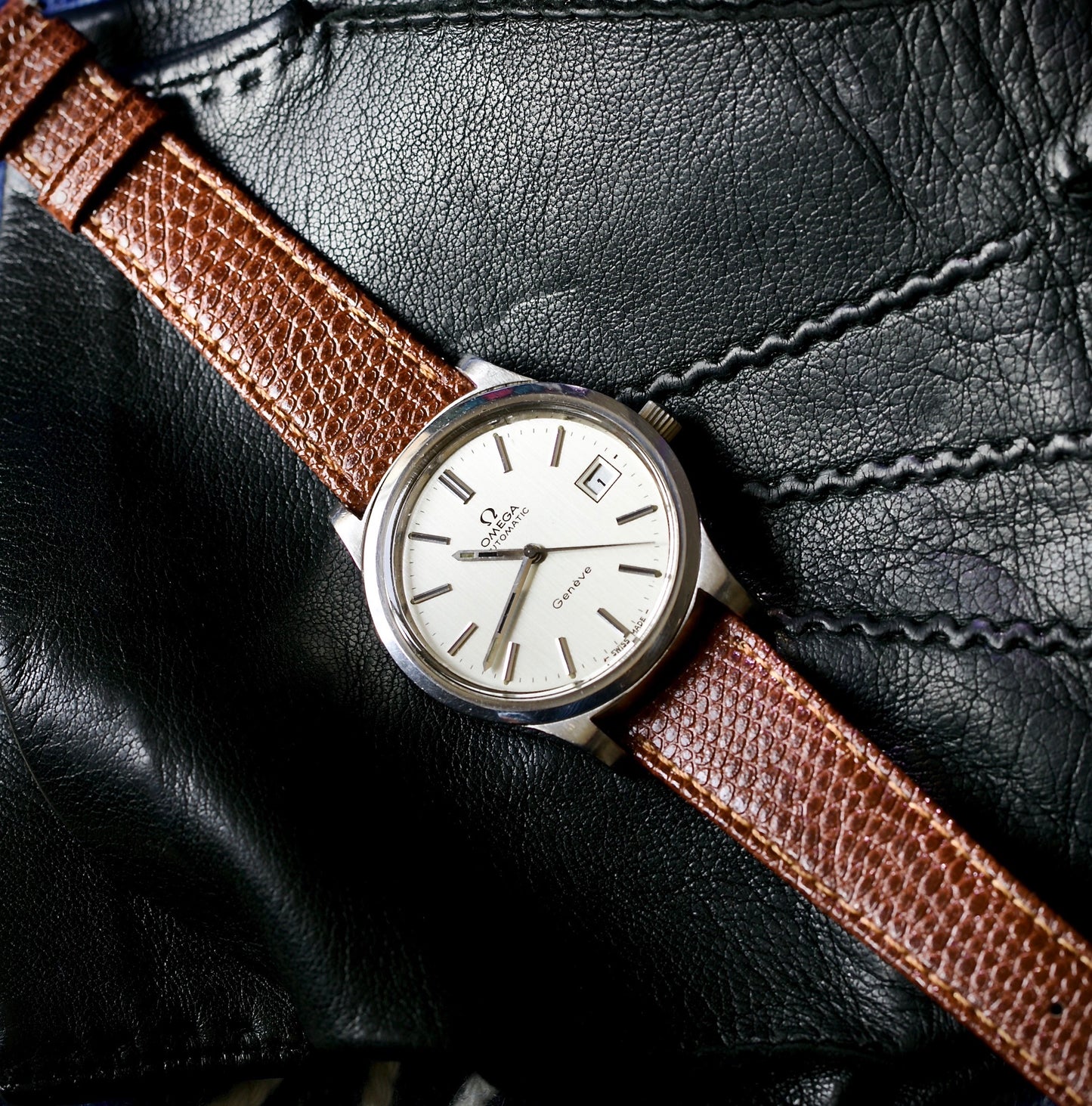 Omega Genève Automático 1973 - 36 mm - Acero Inoxidable