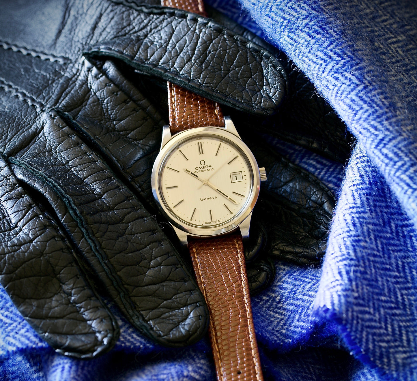 Omega Genève Automático 1973 - 36 mm - Acero Inoxidable