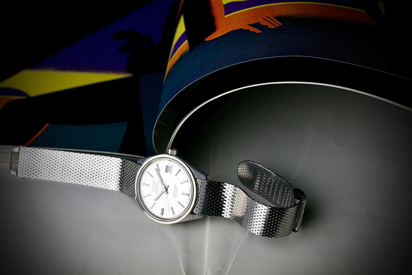 Longines Admiral Five Stars Automatic – New Old Stock con milanesa original