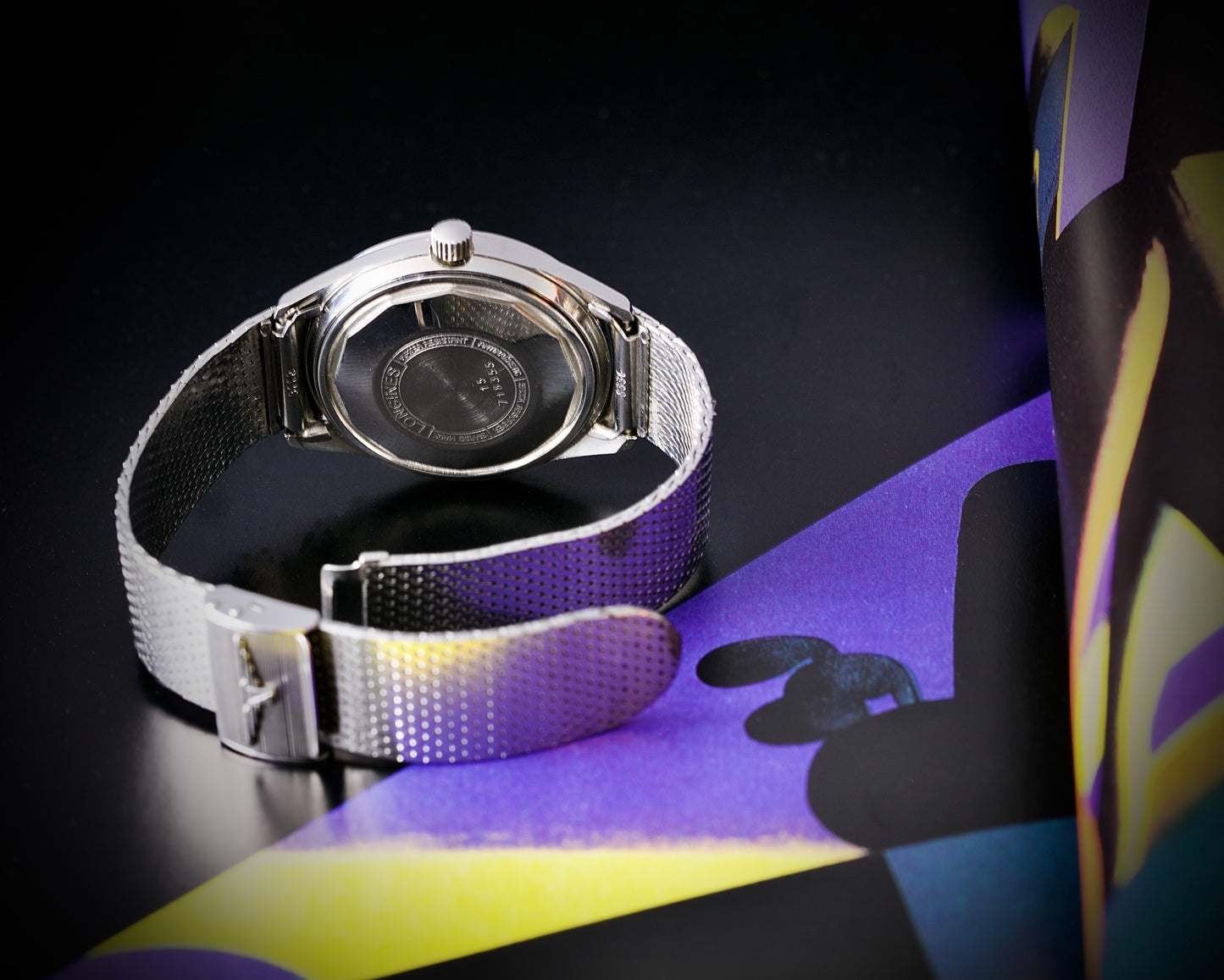 Longines Admiral Five Stars Automatic – New Old Stock con milanesa original