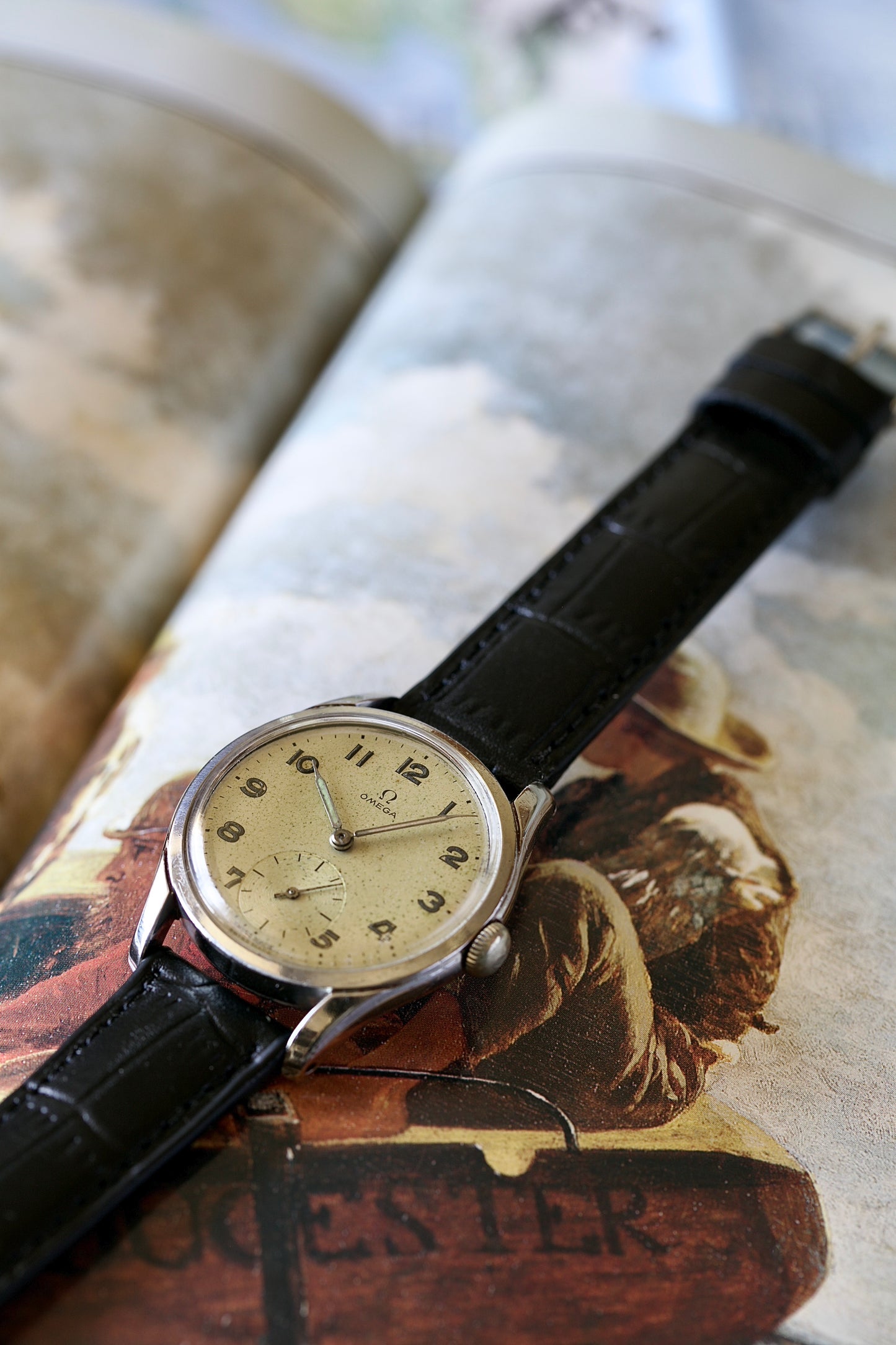 Omega Ref. 2639-5 Año (1950) – Esfera con Pátina Original y Calibre 265