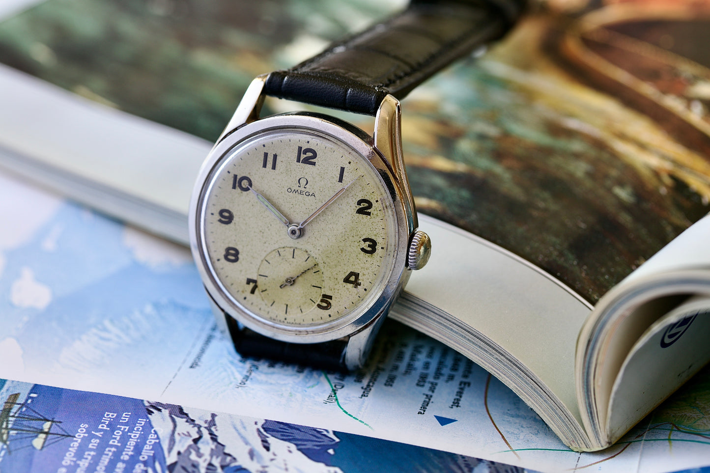 Omega Ref. 2639-5 Año (1950) – Esfera con Pátina Original y Calibre 265