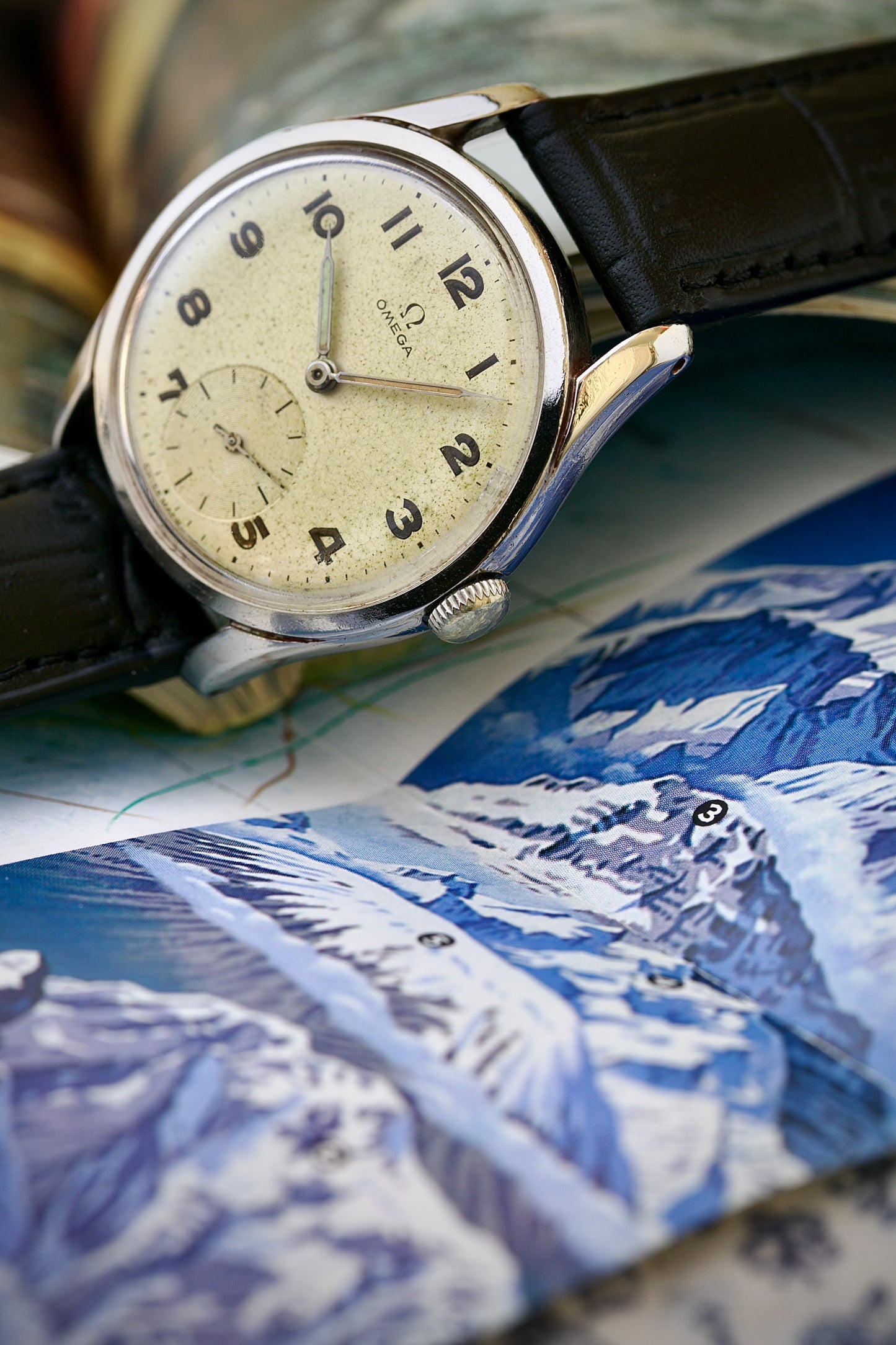 Omega Ref. 2639-5 Año (1950) – Esfera con Pátina Original y Calibre 265