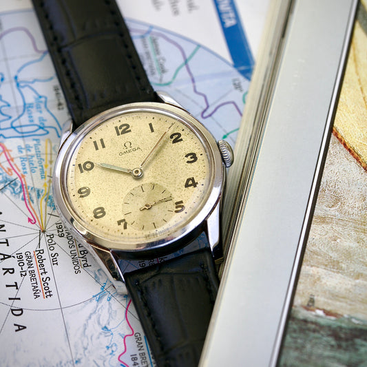 Omega Ref. 2639-5 Año (1950) – Esfera con Pátina Original y Calibre 265