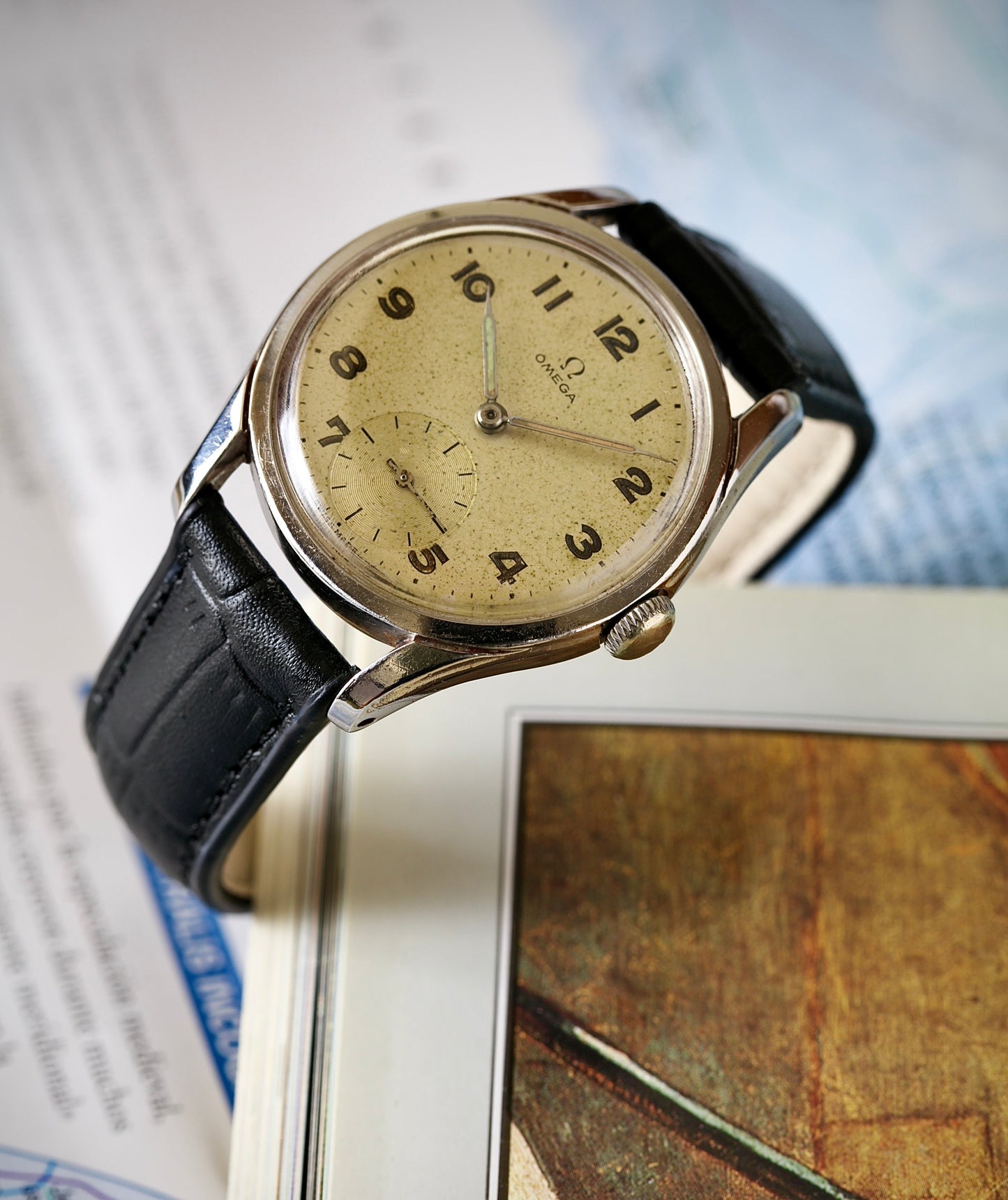 Omega Ref. 2639-5 Año (1950) – Esfera con Pátina Original y Calibre 265