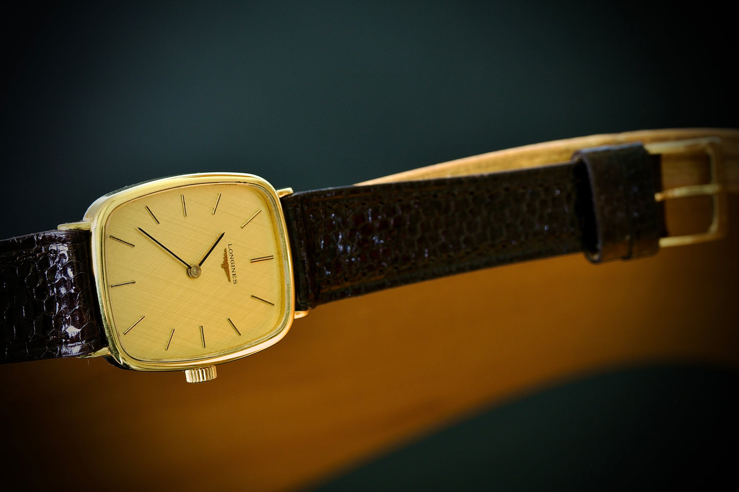 Longines Vintage – Champagne Linen Dial – Cuerda Manual- 70s
