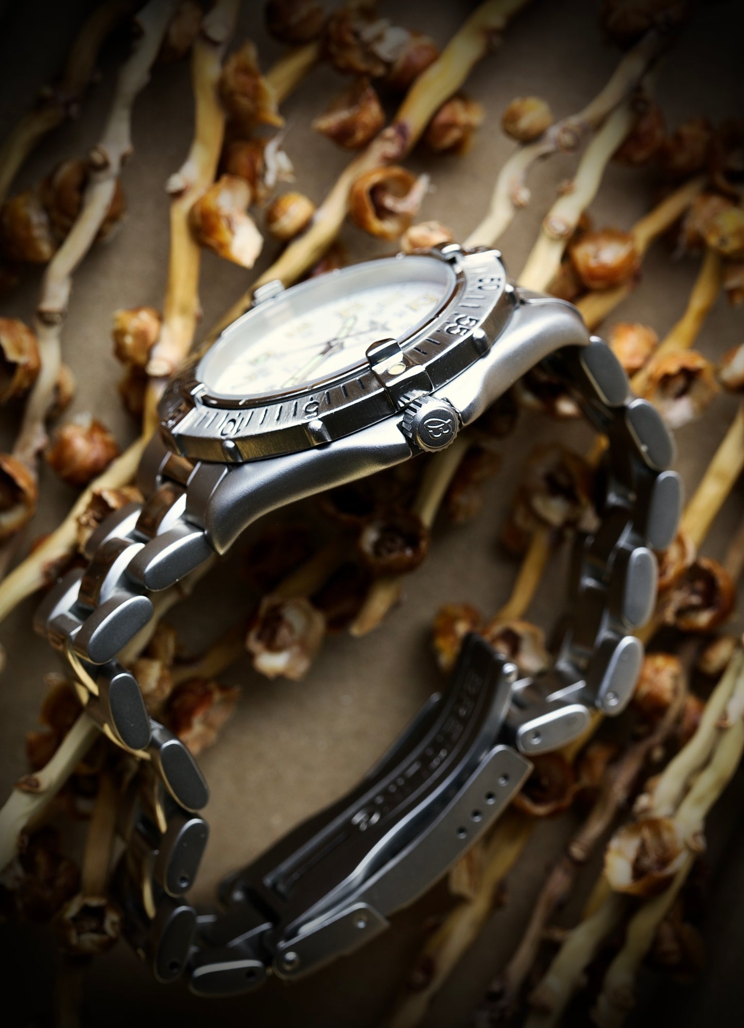 Breitling Colt A57035 Quartz Vintage – Esfera Blanca – 38mm – Finales de los 90