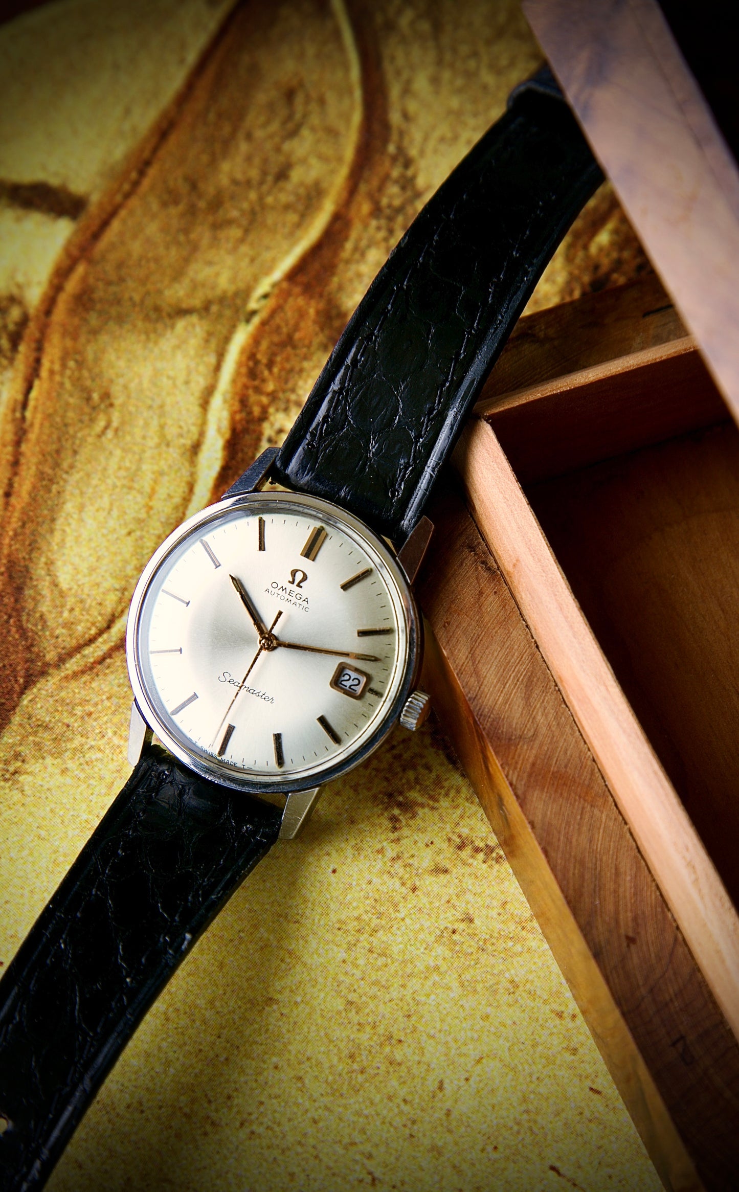 Omega Seamaster Automático Ref. 166.037 – Esfera Blanca (1968)