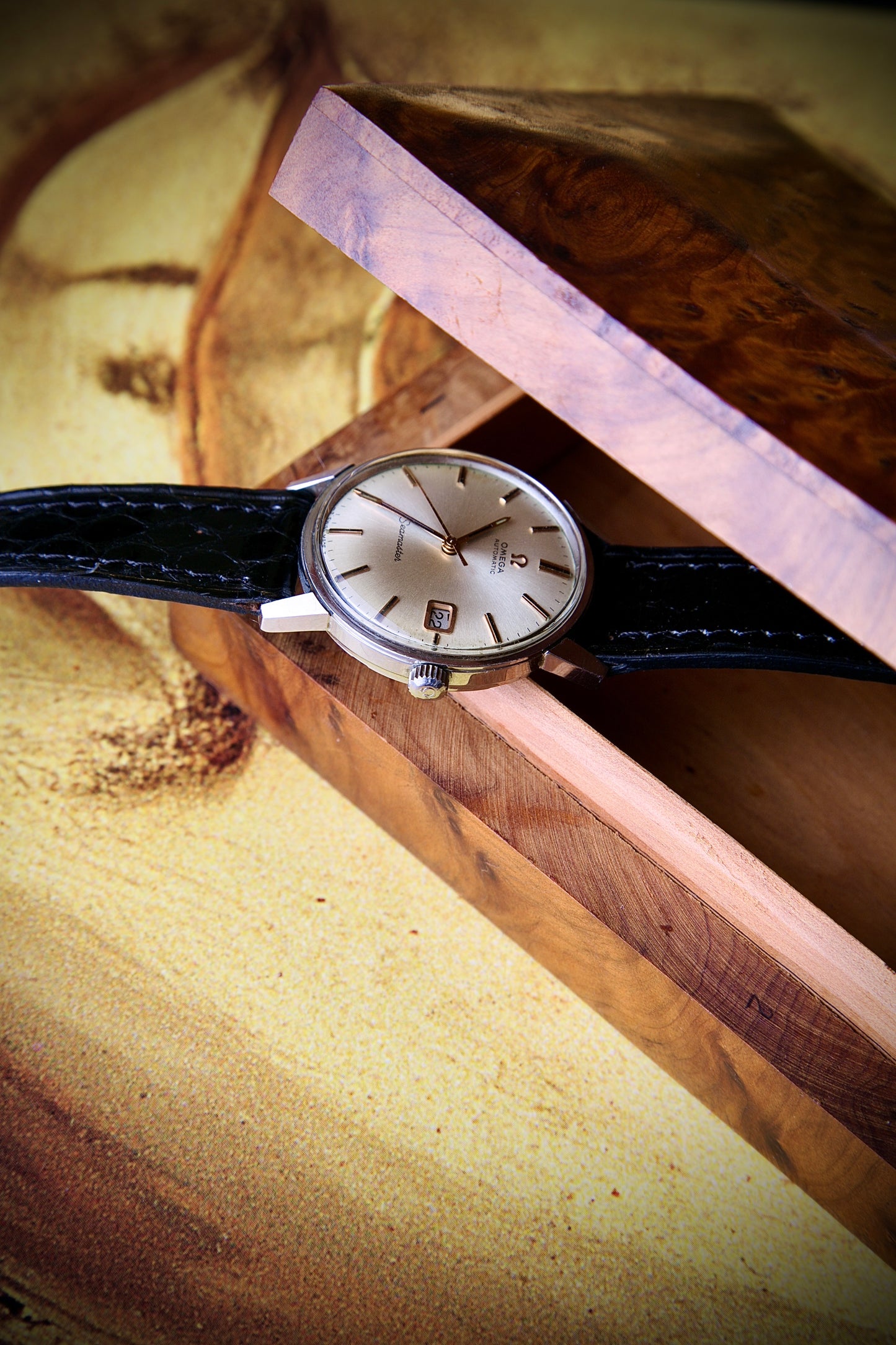 Omega Seamaster Automático Ref. 166.037 – Esfera Blanca (1968)