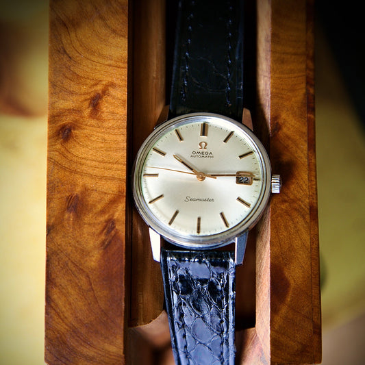 Omega Seamaster Automático Ref. 166.037 – Esfera Blanca (1968)
