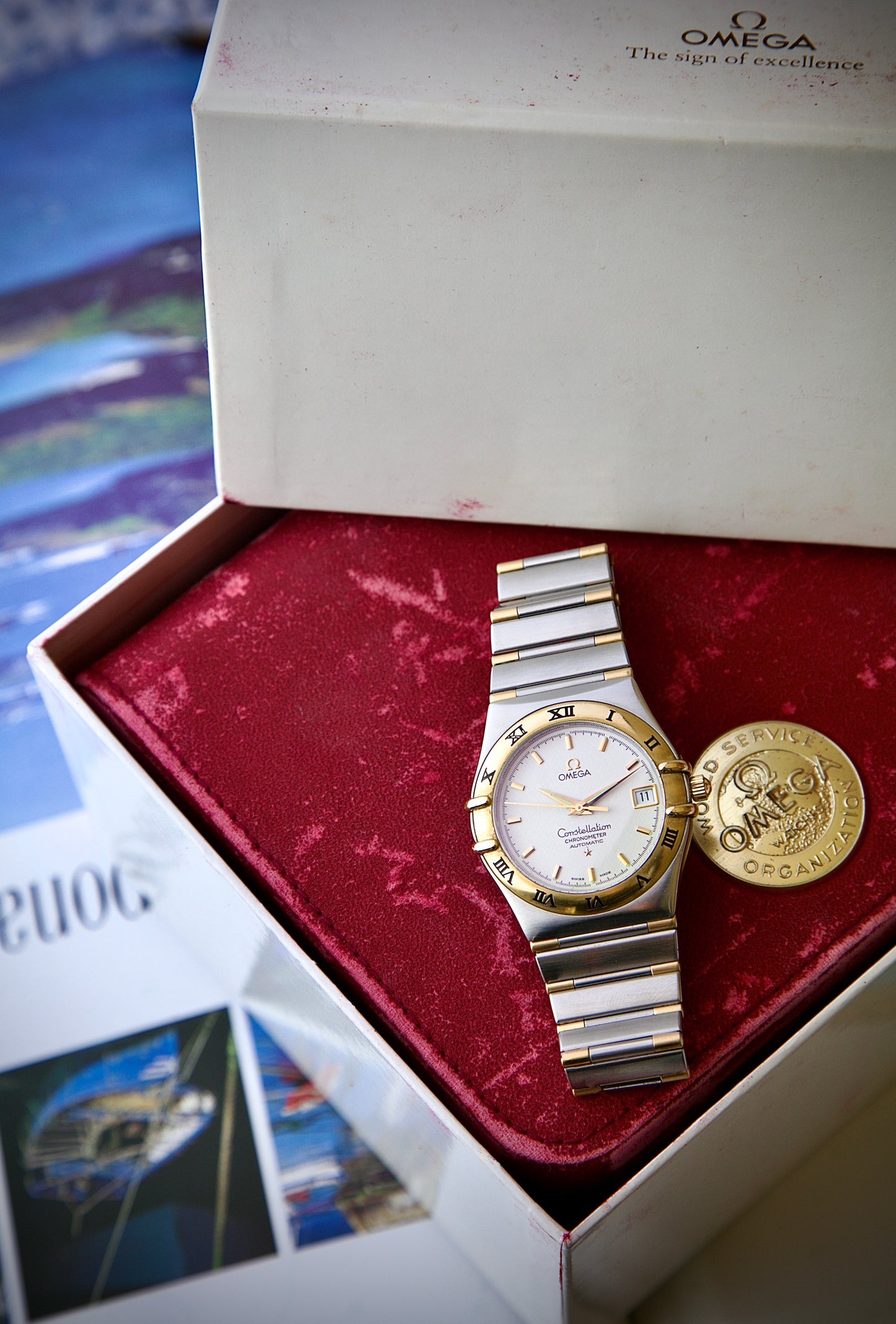 Omega Constellation Automático Ref. 1302.30.00 FULL SET 1998