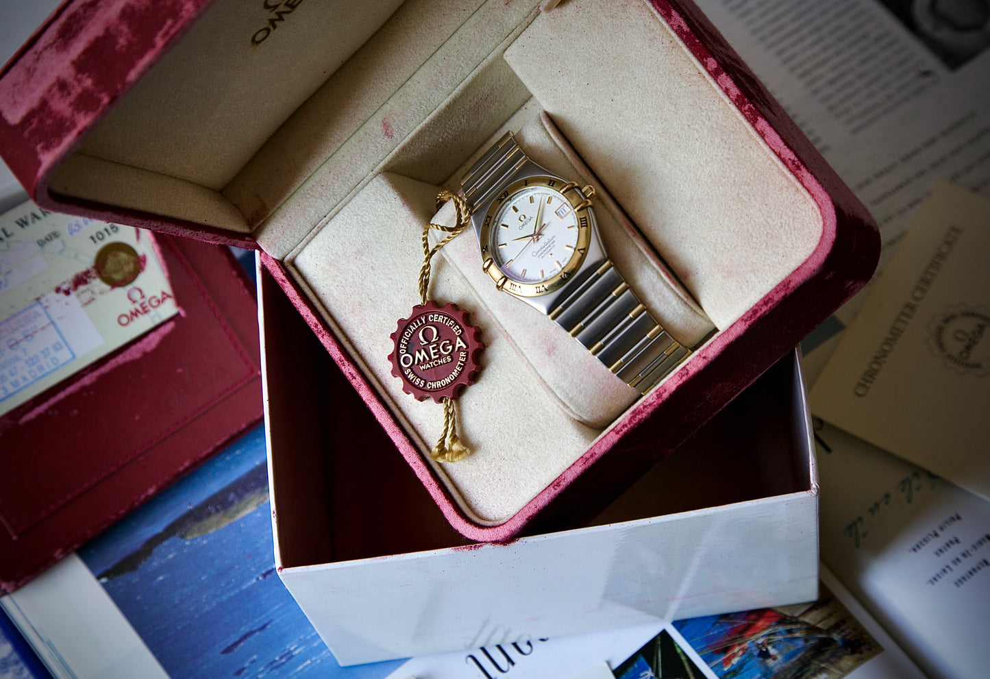 Omega Constellation Automático Ref. 1302.30.00 FULL SET 1998