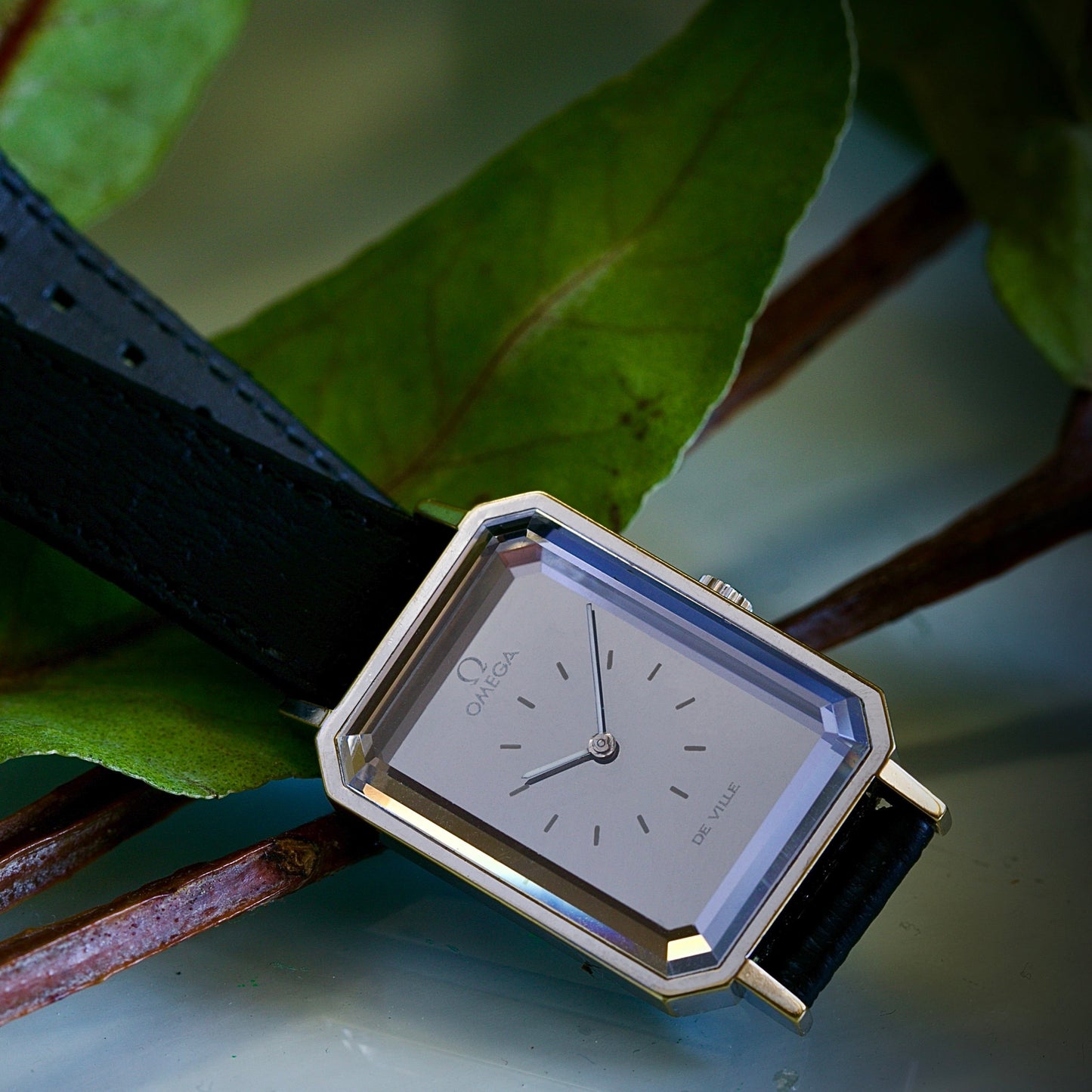 Omega De Ville “Emerald Line” Andrew Grima (1972) with Original Strap & Buckle