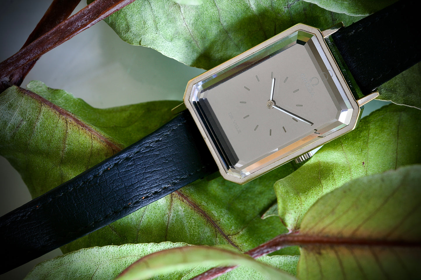 Omega De Ville “Emerald Line” Andrew Grima (1972) with Original Strap & Buckle