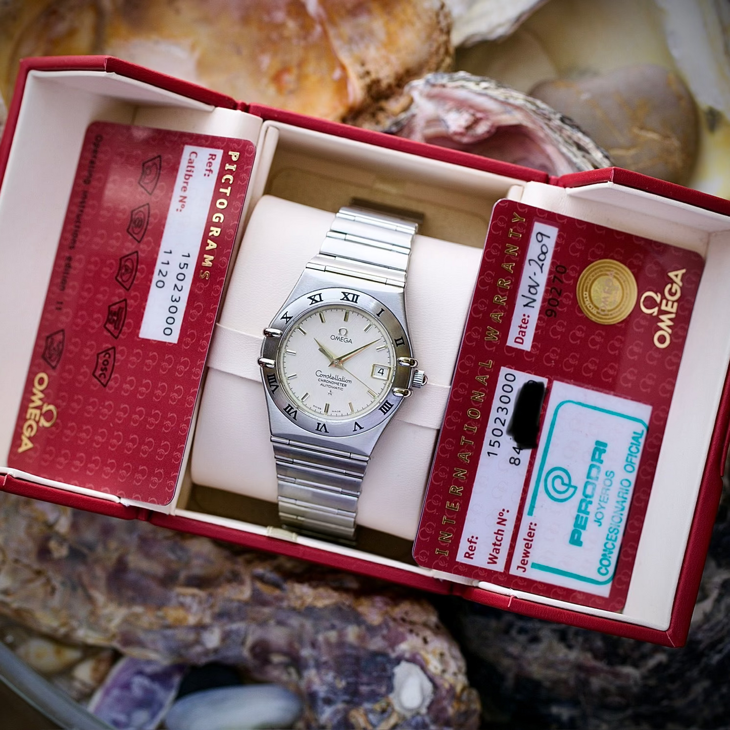 Omega Constellation 36mm Automatic Ref. 1502.30.00 (2009) FULL SET
