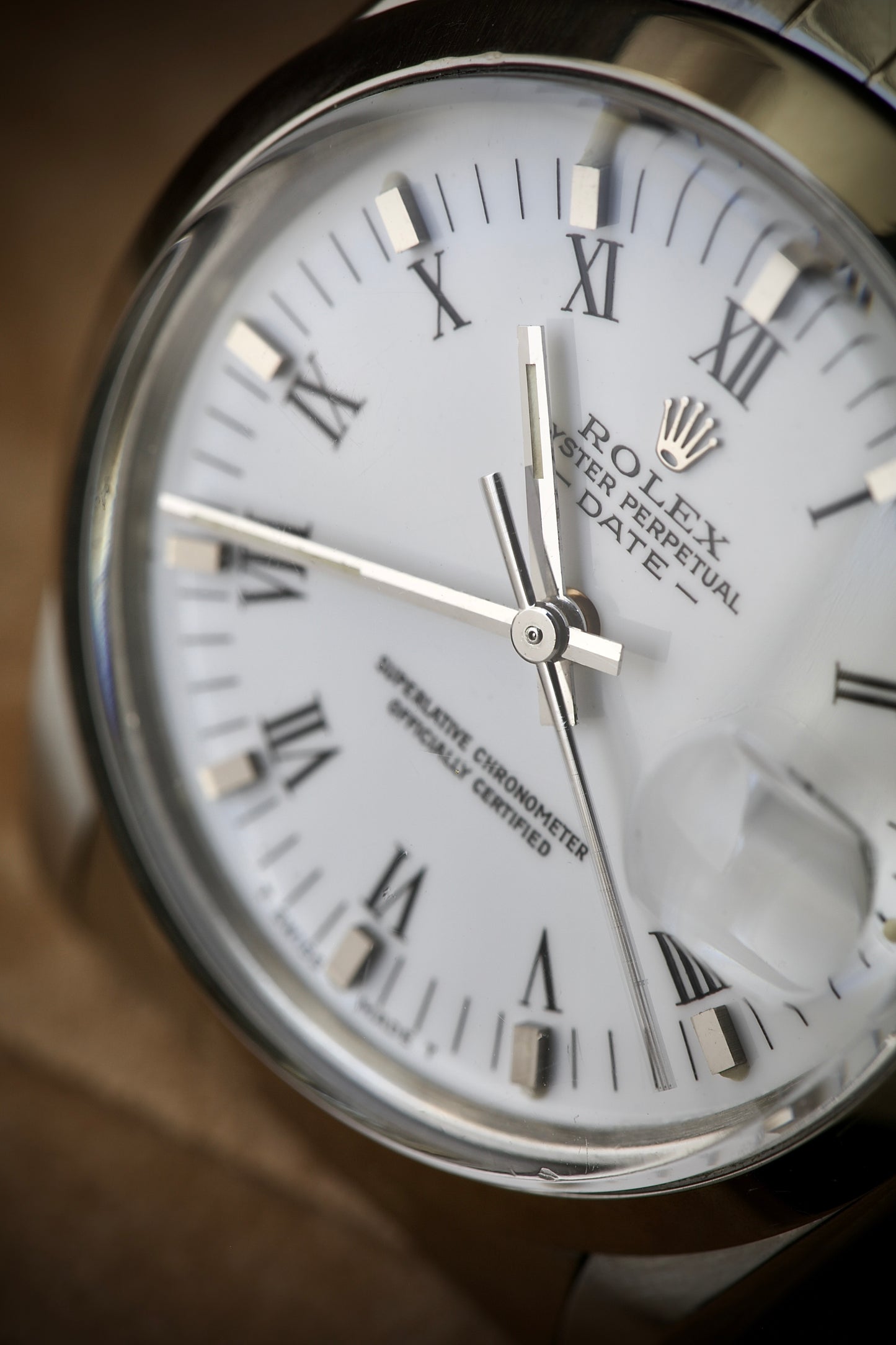 Rolex Oyster Perpetual Date Ref. 15000 Automatic 34 mm Jubilee (1986) – With Original Rolex Box
