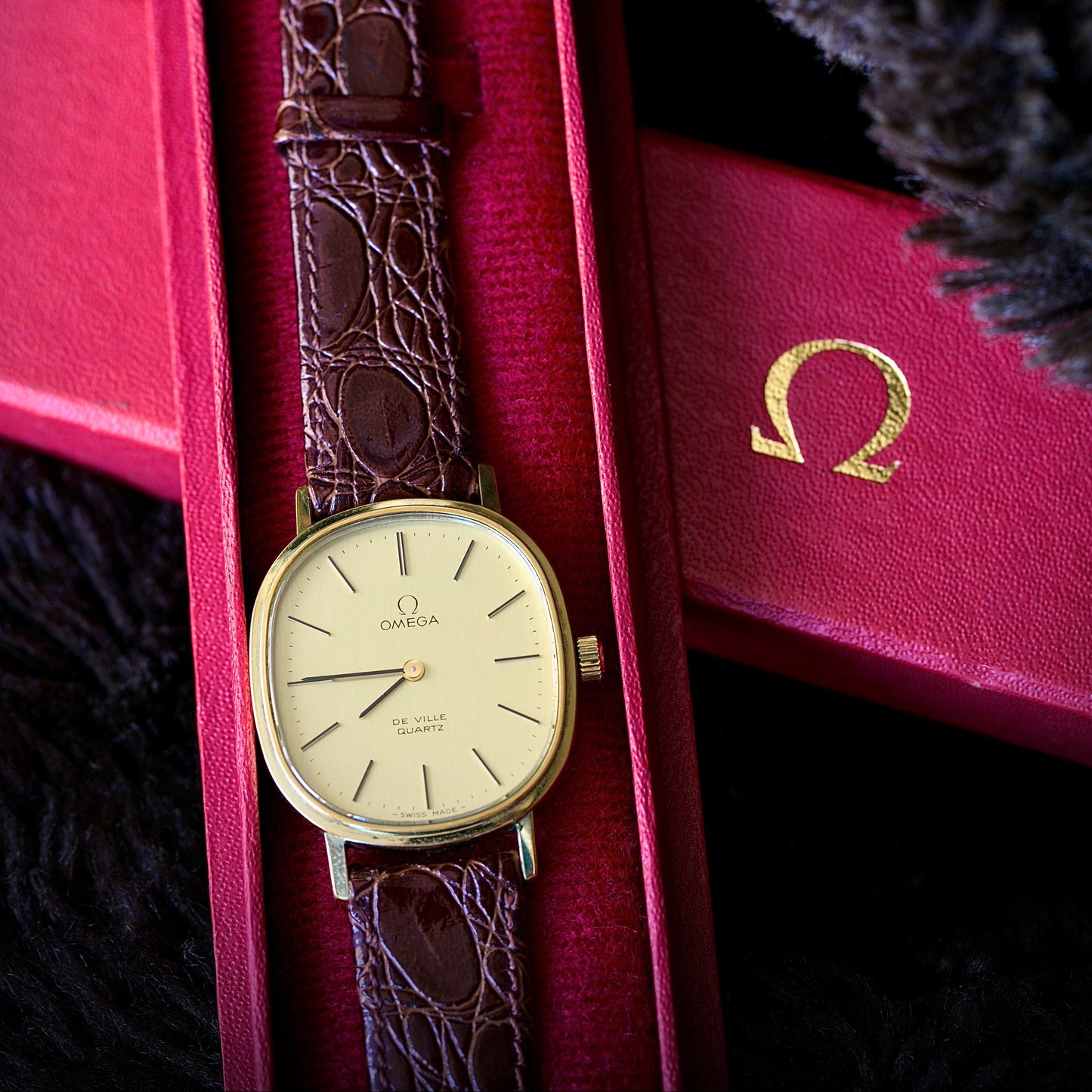 Omega De Ville Quartz Vintage 1977 con Estuche Omega Original