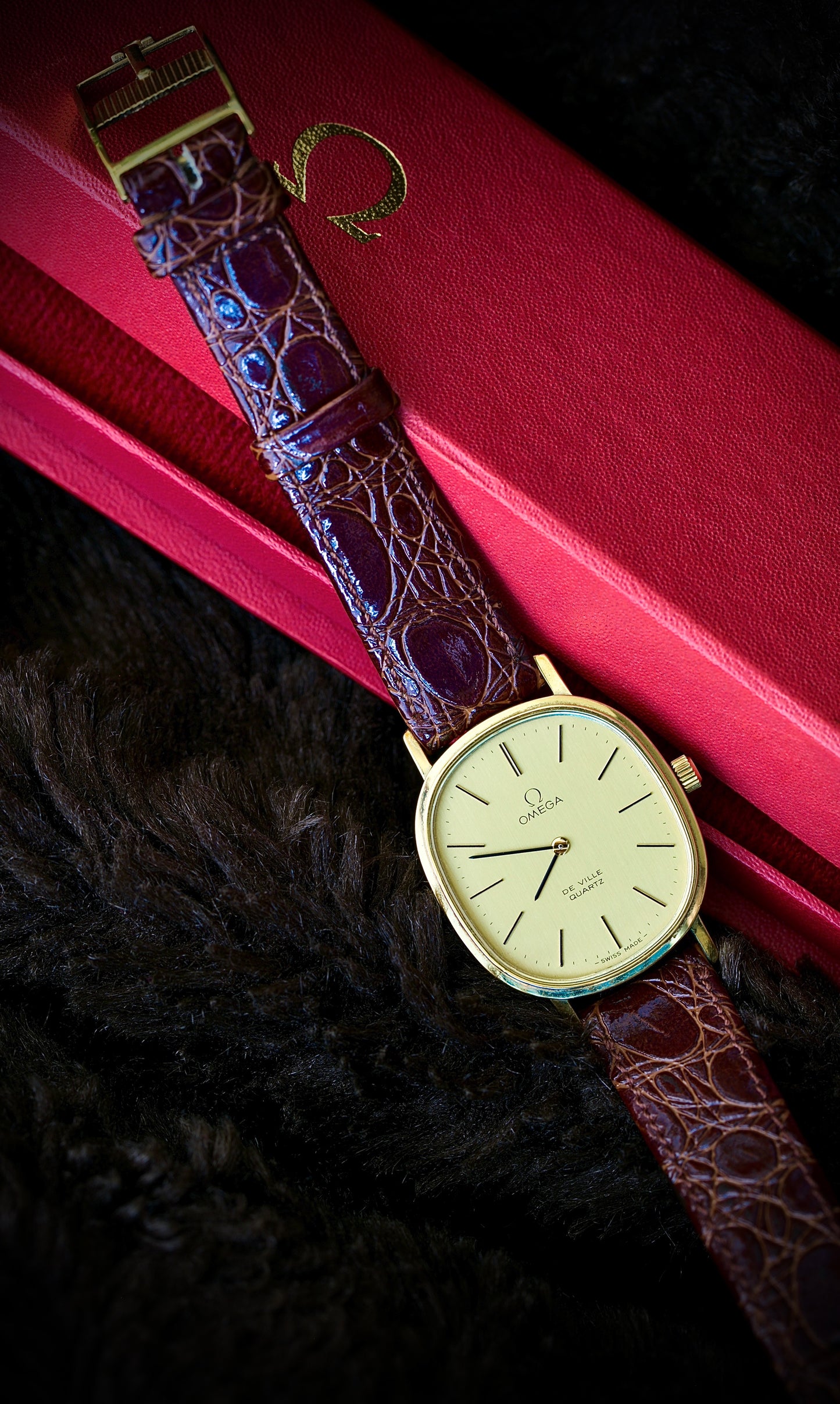 Omega De Ville Quartz Vintage 1977 con Estuche Omega Original
