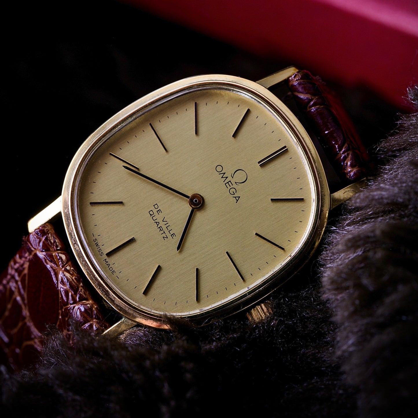 Omega De Ville Quartz Vintage 1977 con Estuche Omega Original