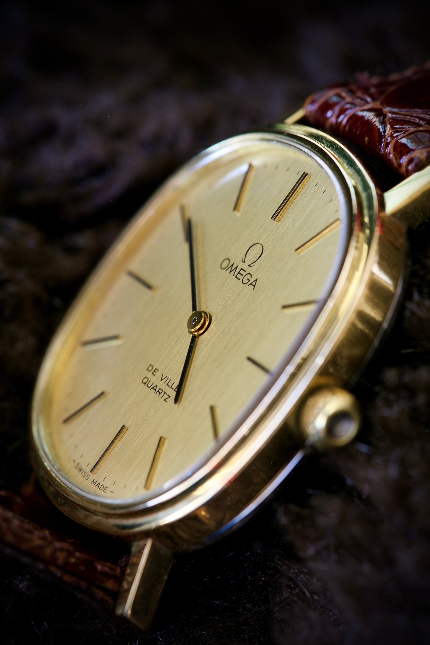 Omega De Ville Quartz Vintage 1977 con Estuche Omega Original