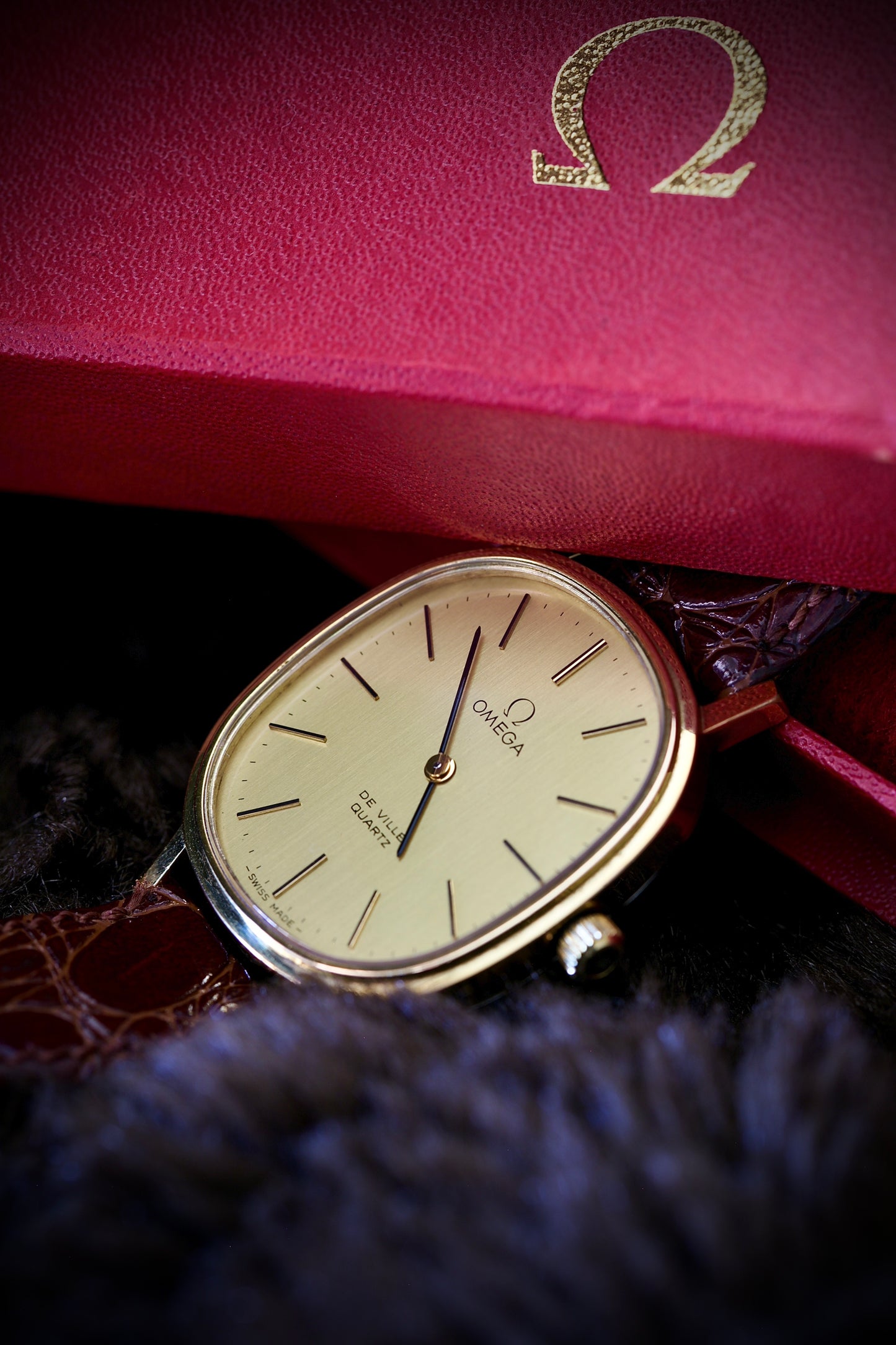 Omega De Ville Quartz Vintage 1977 con Estuche Omega Original