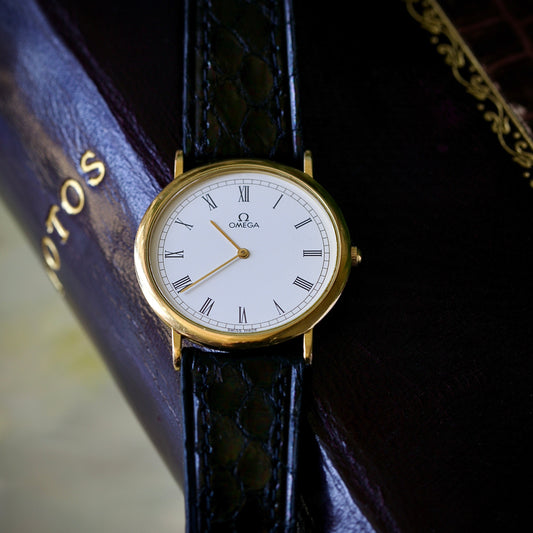 Omega De Ville Quartz Cal. 1378- Roman Dial