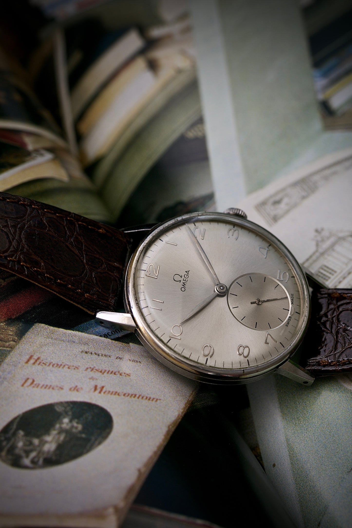 Omega Jumbo 37 mm Caliber 265 | 1950 Restored Grey Dial