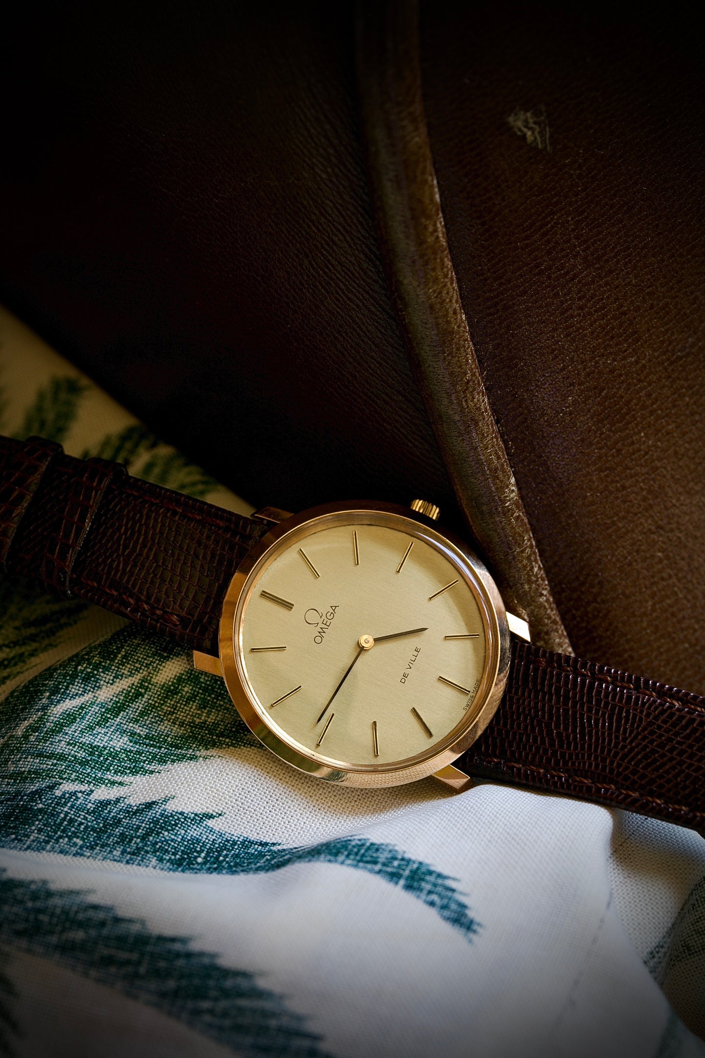 Omega De Ville Chapado en Oro Rosa Ref. 115. 0001 | 1972 | Cuerda Manual